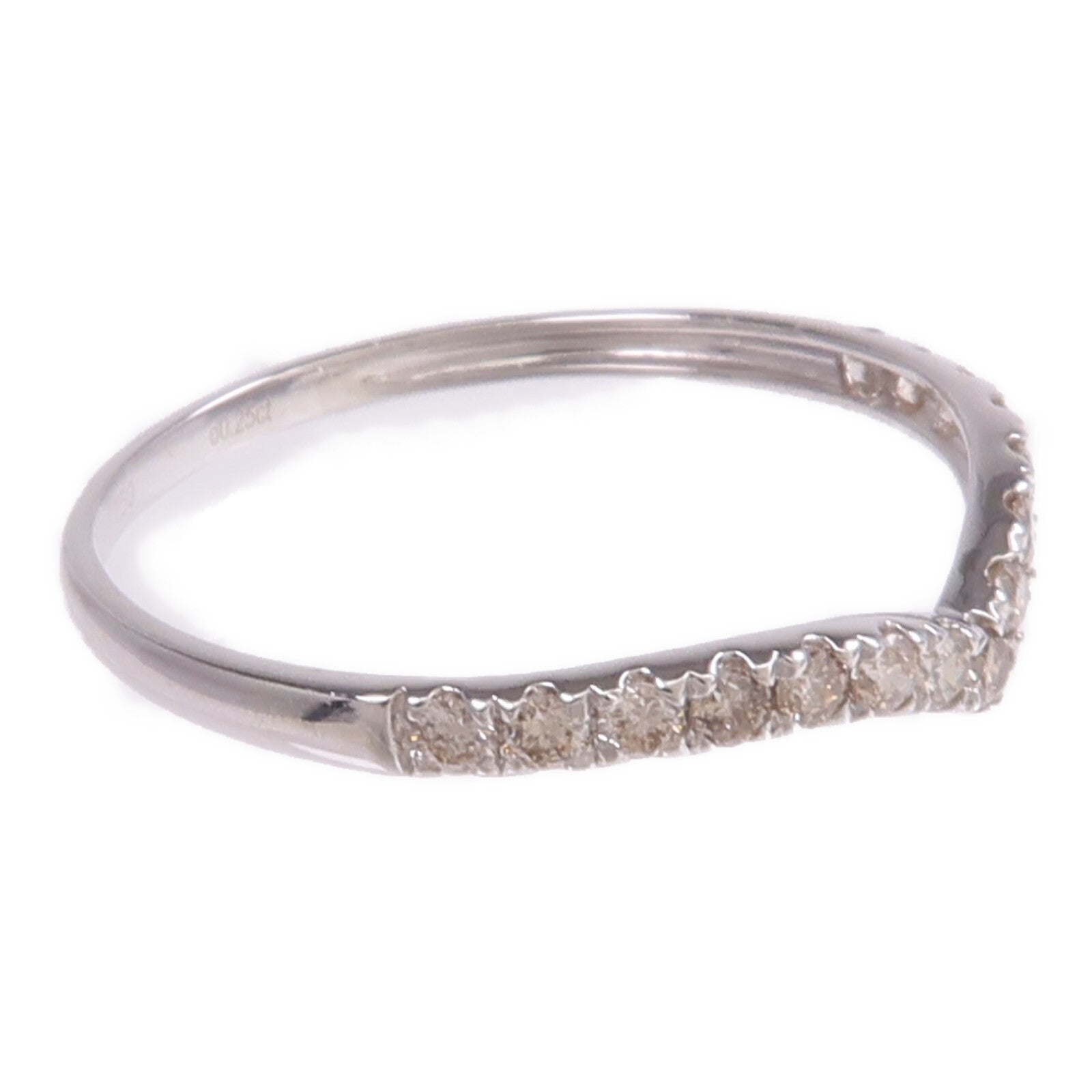 JEWELRY 18K白金Diamond Ring鑽石戒指US#7.25
