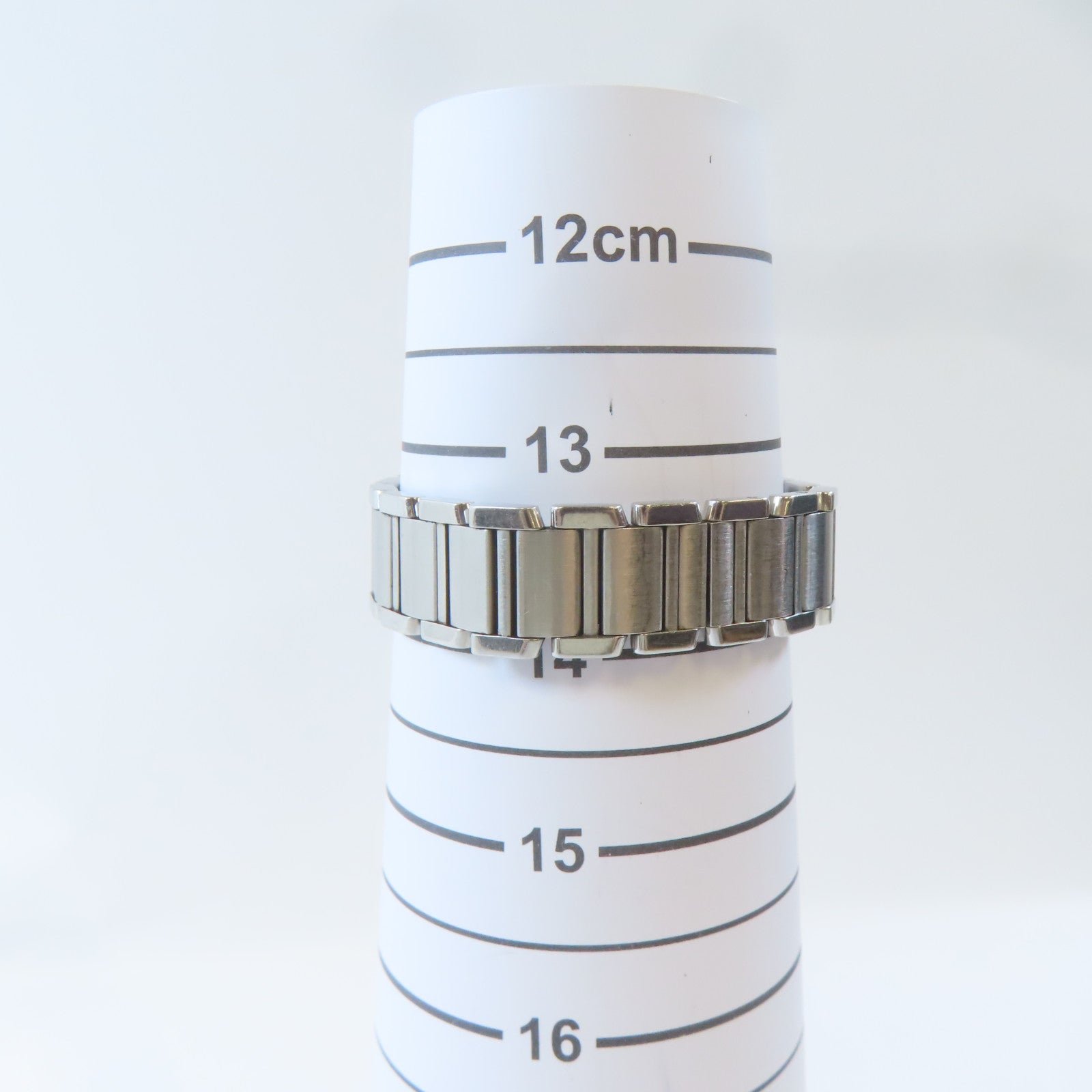 CARTIER Tank Francaise不鏽鋼手錶石英機芯白色#13.75cm