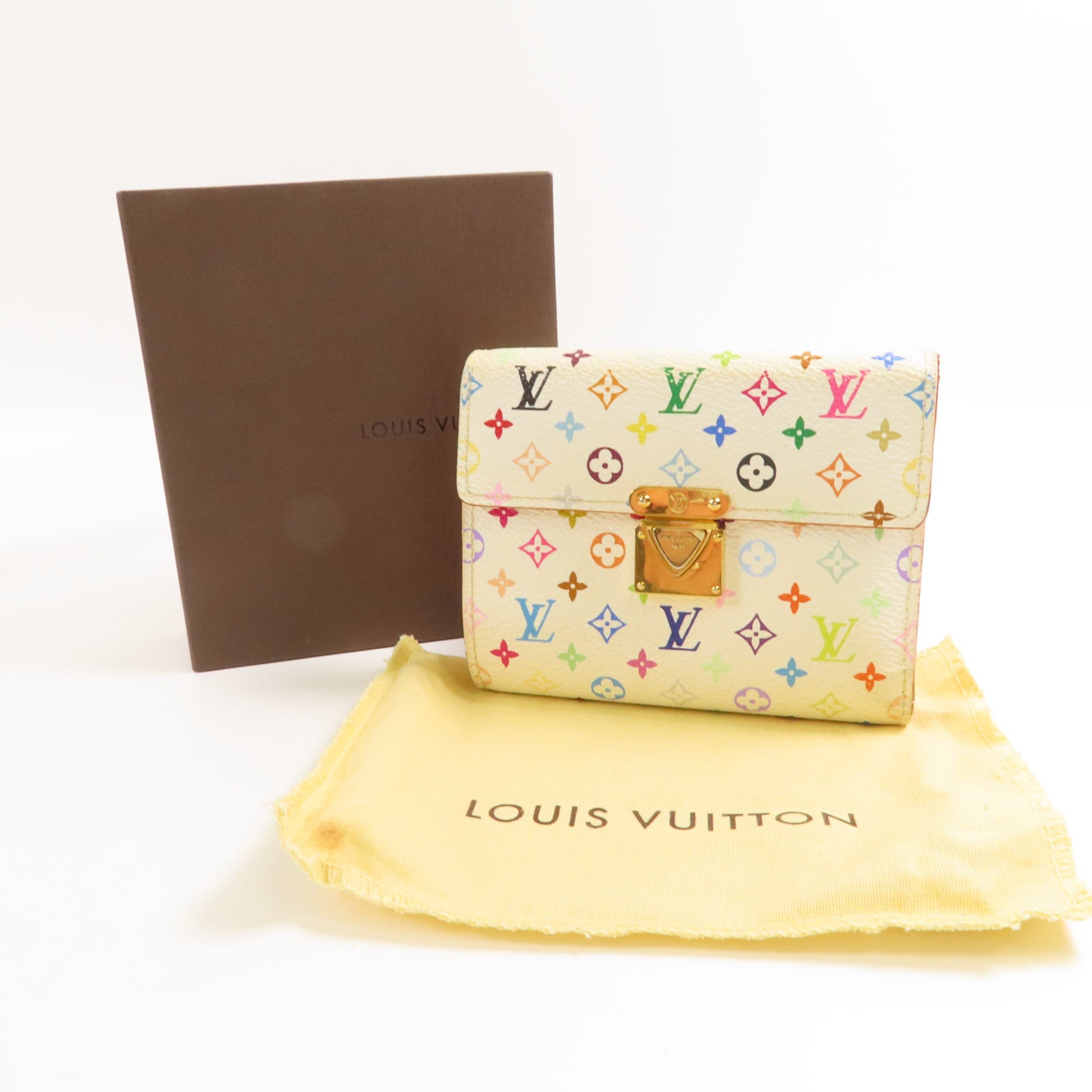 LOUIS VUITTON Monogram Multicolore Koala Wallet金扣錢包