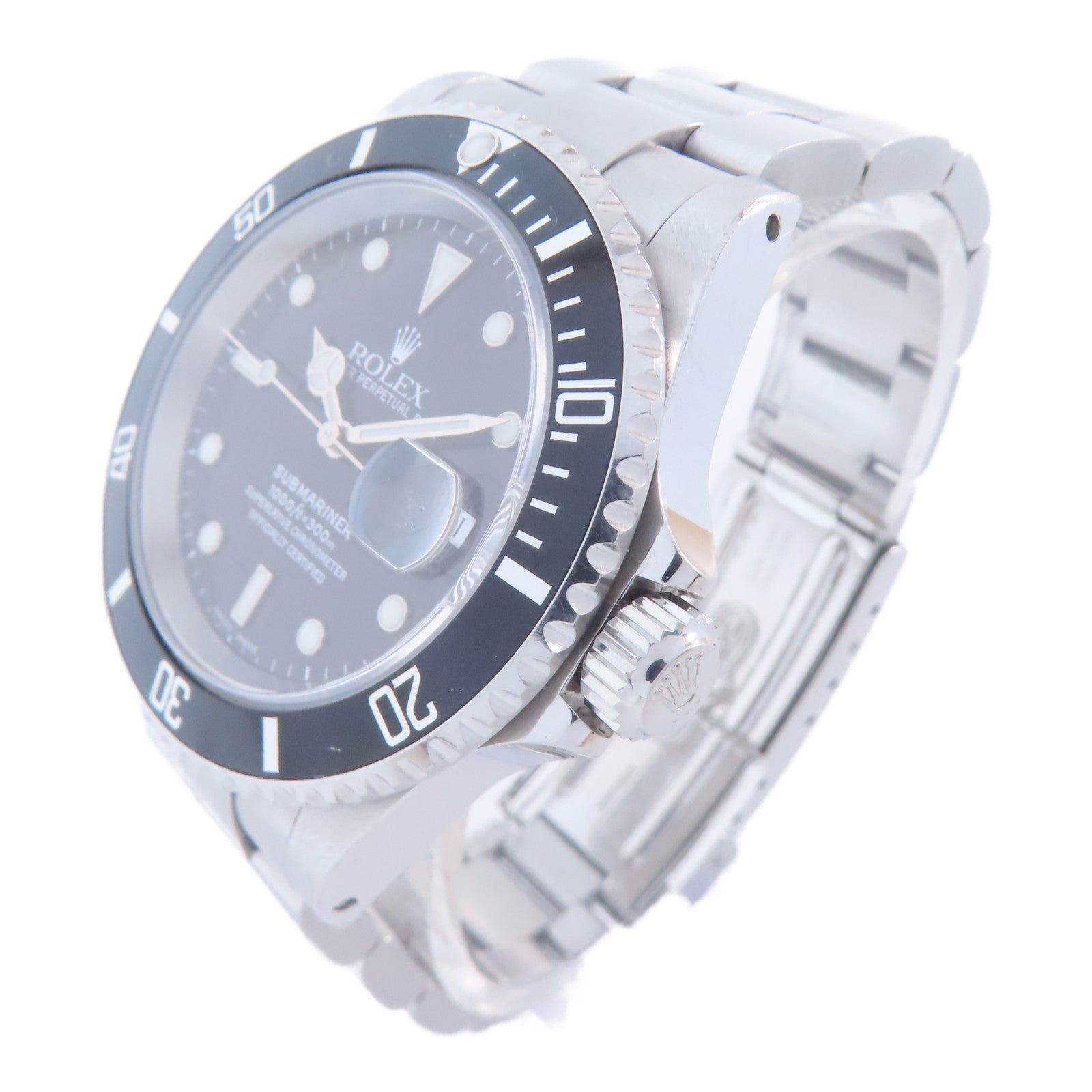 ROLEX Submariner Date不鏽鋼手錶自動機芯黑色