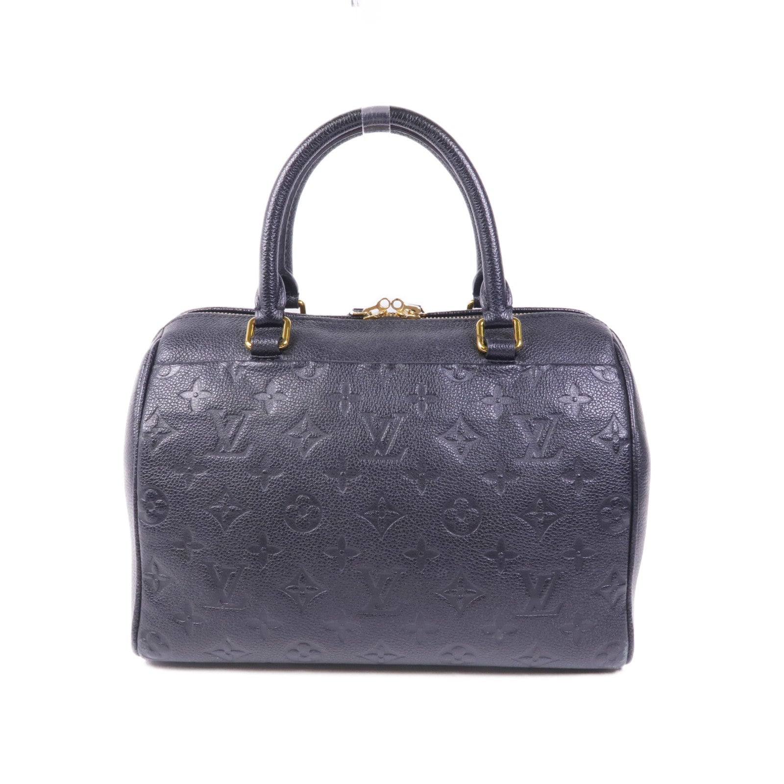 LOUIS VUITTON Monogram Empreinte Speedy Bandouliere 25金扣手挽肩背兩用袋