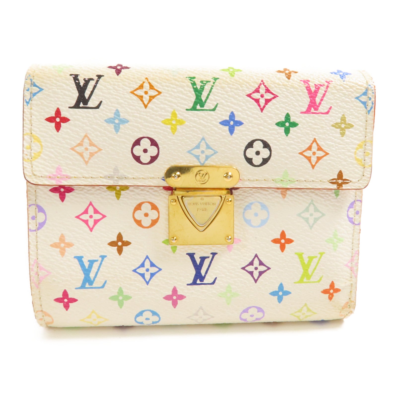 LOUIS VUITTON Monogram Multicolore Koala Wallet金扣錢包