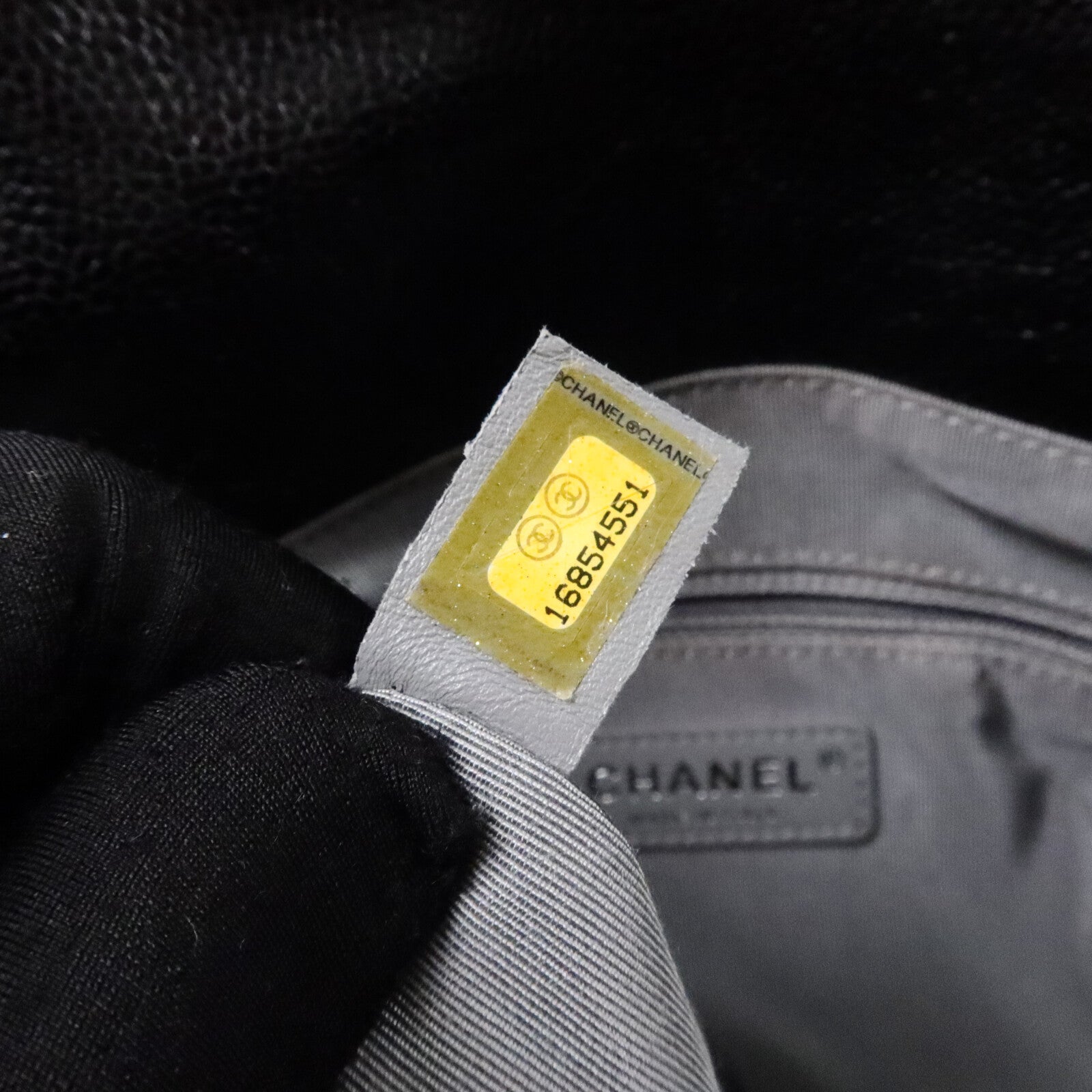 CHANEL 牛皮皮革Chain Shoulder Bag鏈帶肩背袋