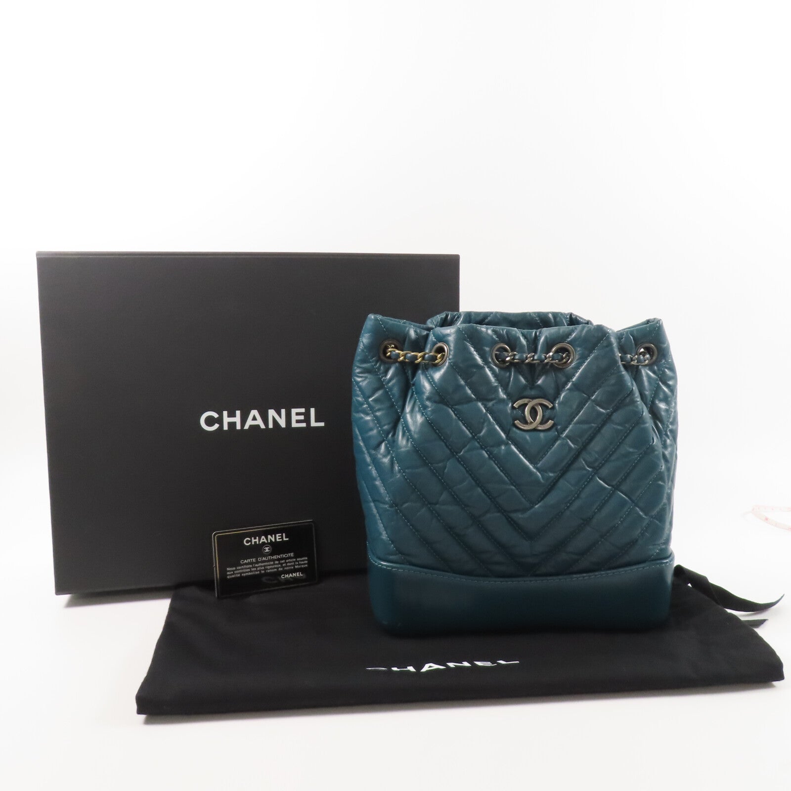 CHANEL Gabrielle BackPack鏈帶背包