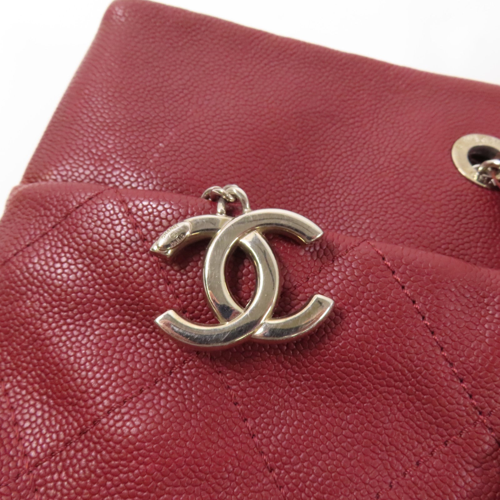 CHANEL 【激減優惠】牛皮皮革2way Shoulder bag手挽肩背兩用袋