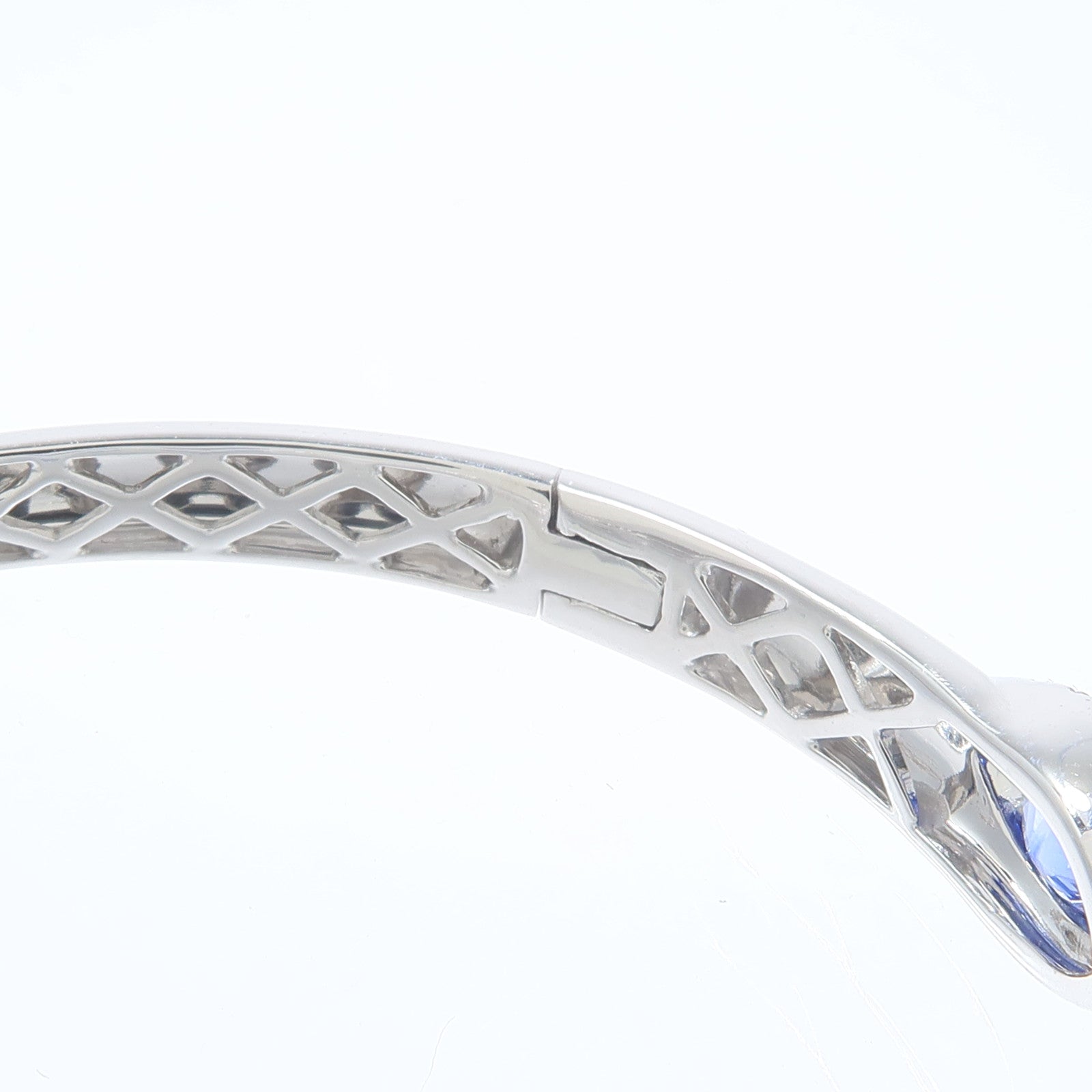 JEWELRY 18K白金Sapphire Diamond Bracelet藍寶石/鑽石手鏈