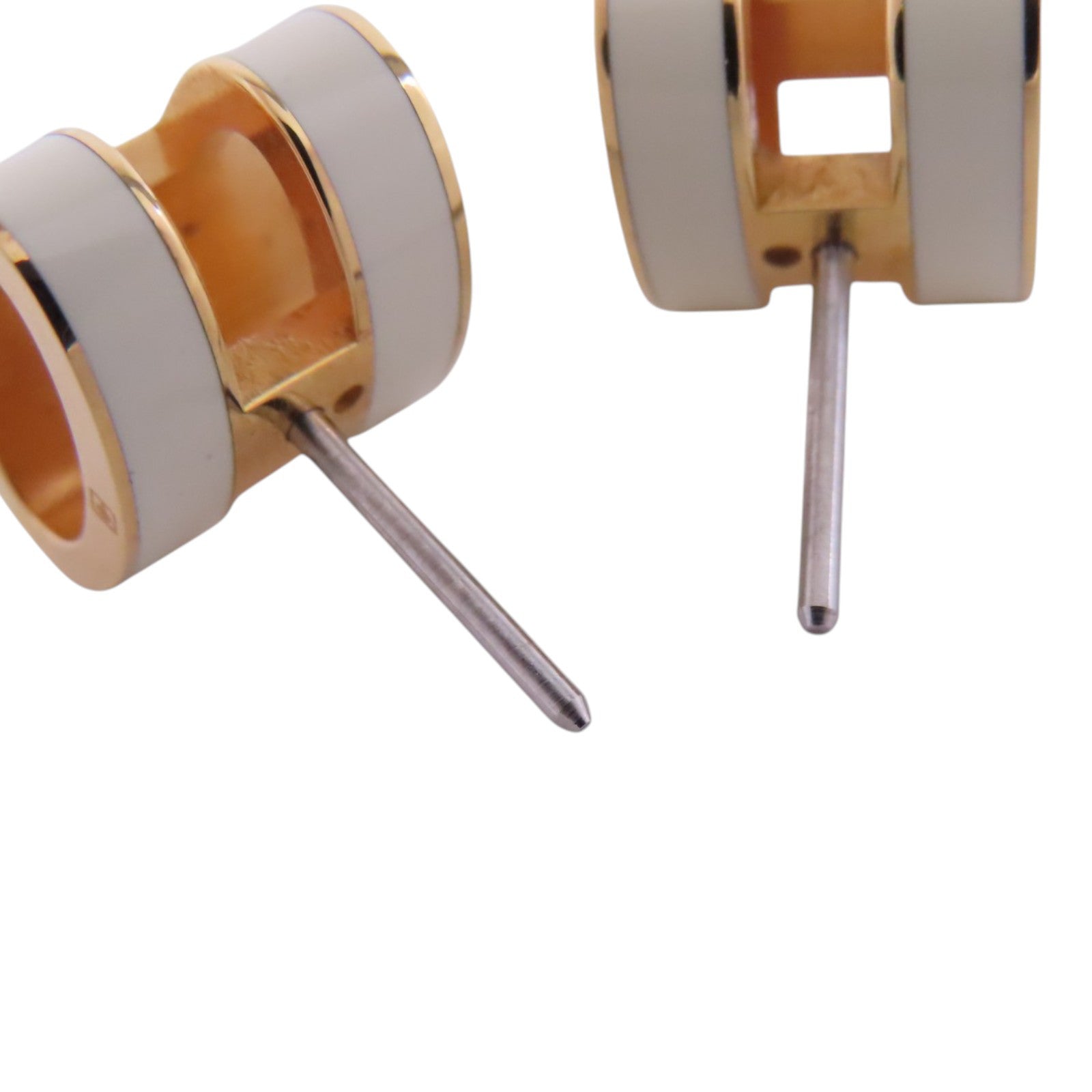 HERMES 金屬/琺瑯PoP H Earrings金扣耳環