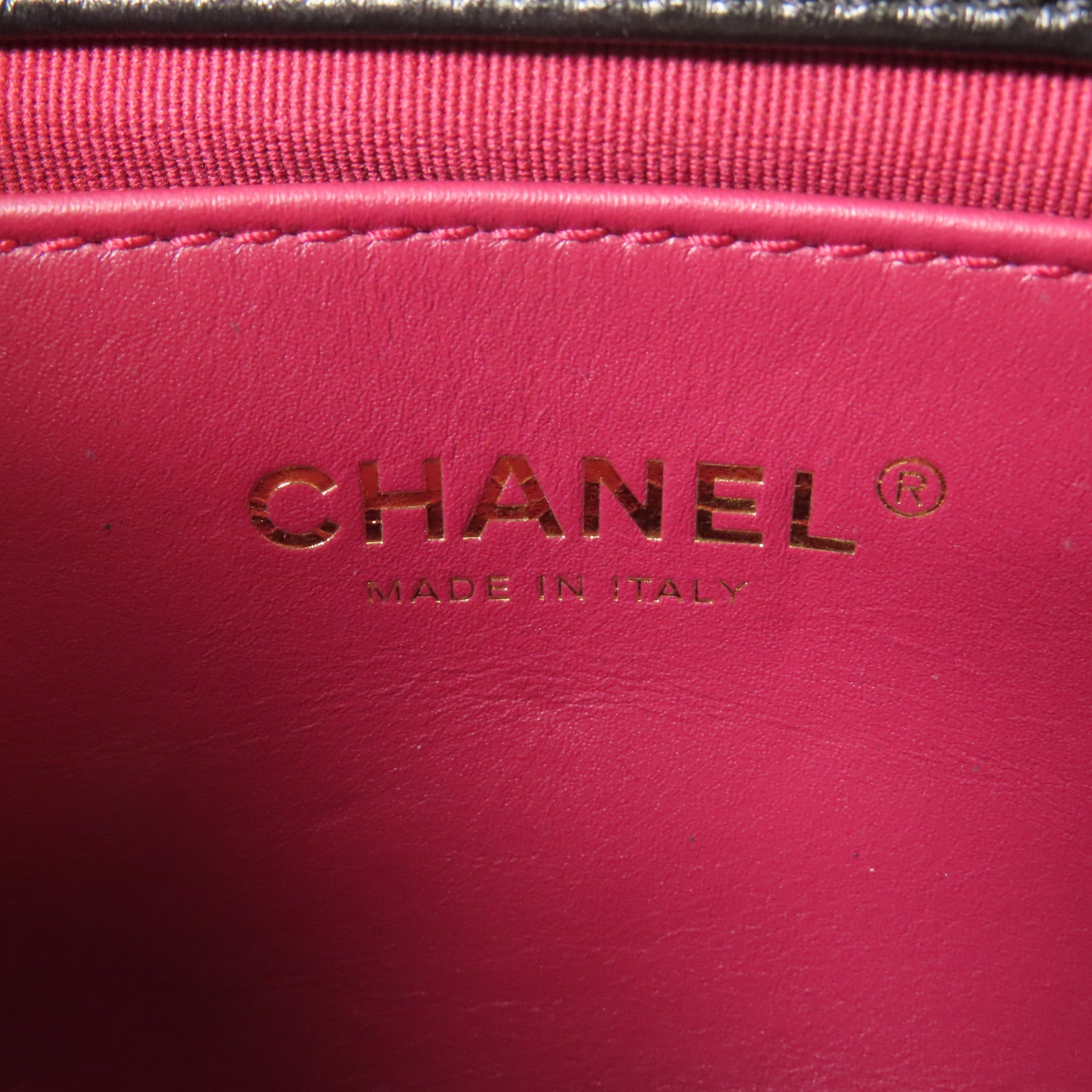 CHANEL【激減優惠】 羊皮皮革Shoulder Bag金扣鏈帶手挽肩背兩用袋