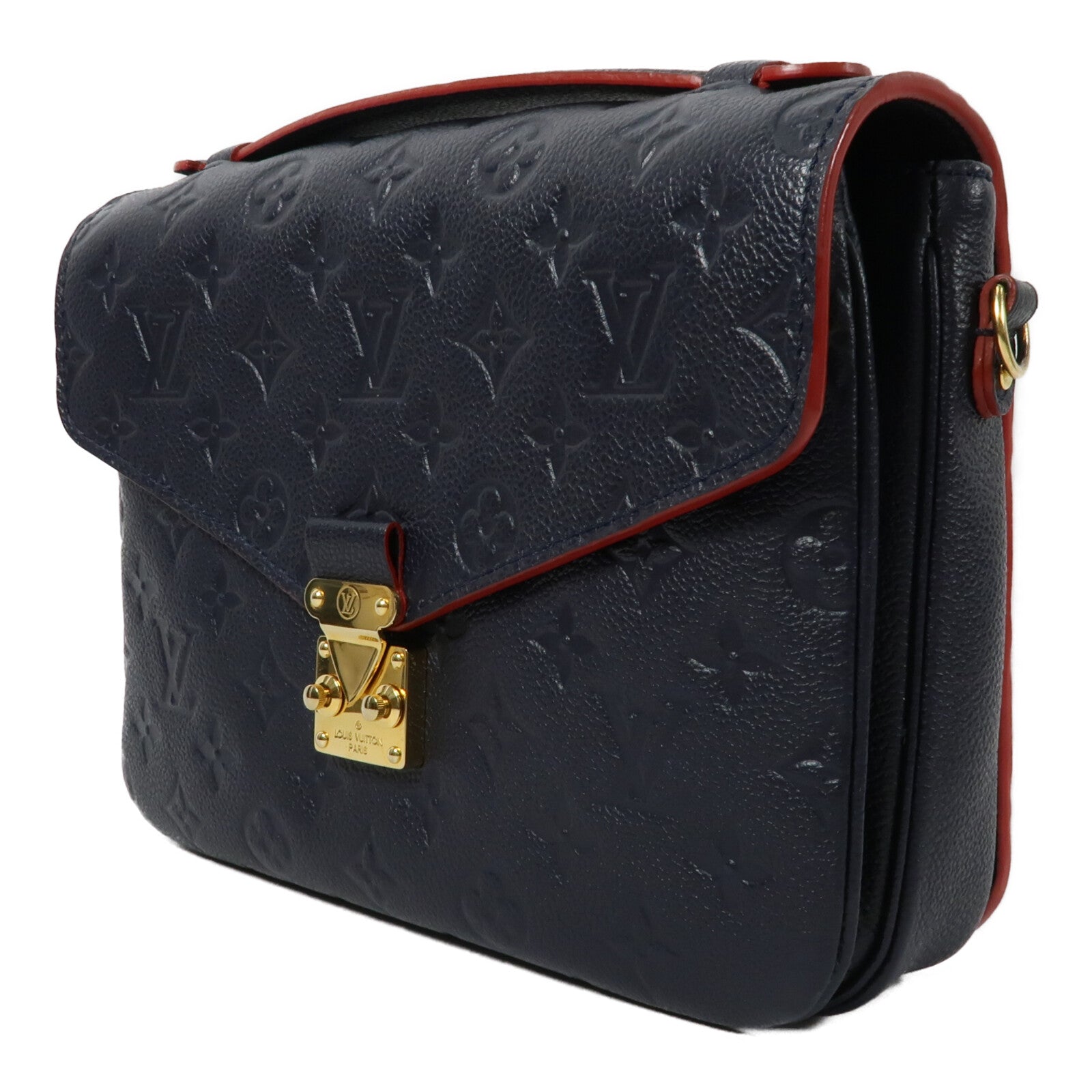 LOUIS VUITTON Monogram Empreinte Pochette Metis手挽肩背兩用袋