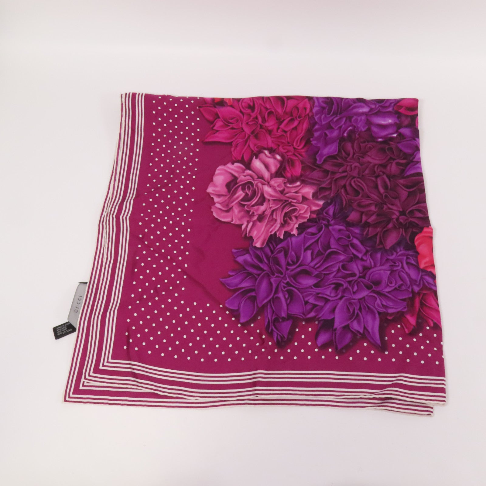 GUCCI 【激減優惠】絲質Scarf 120x120絲巾