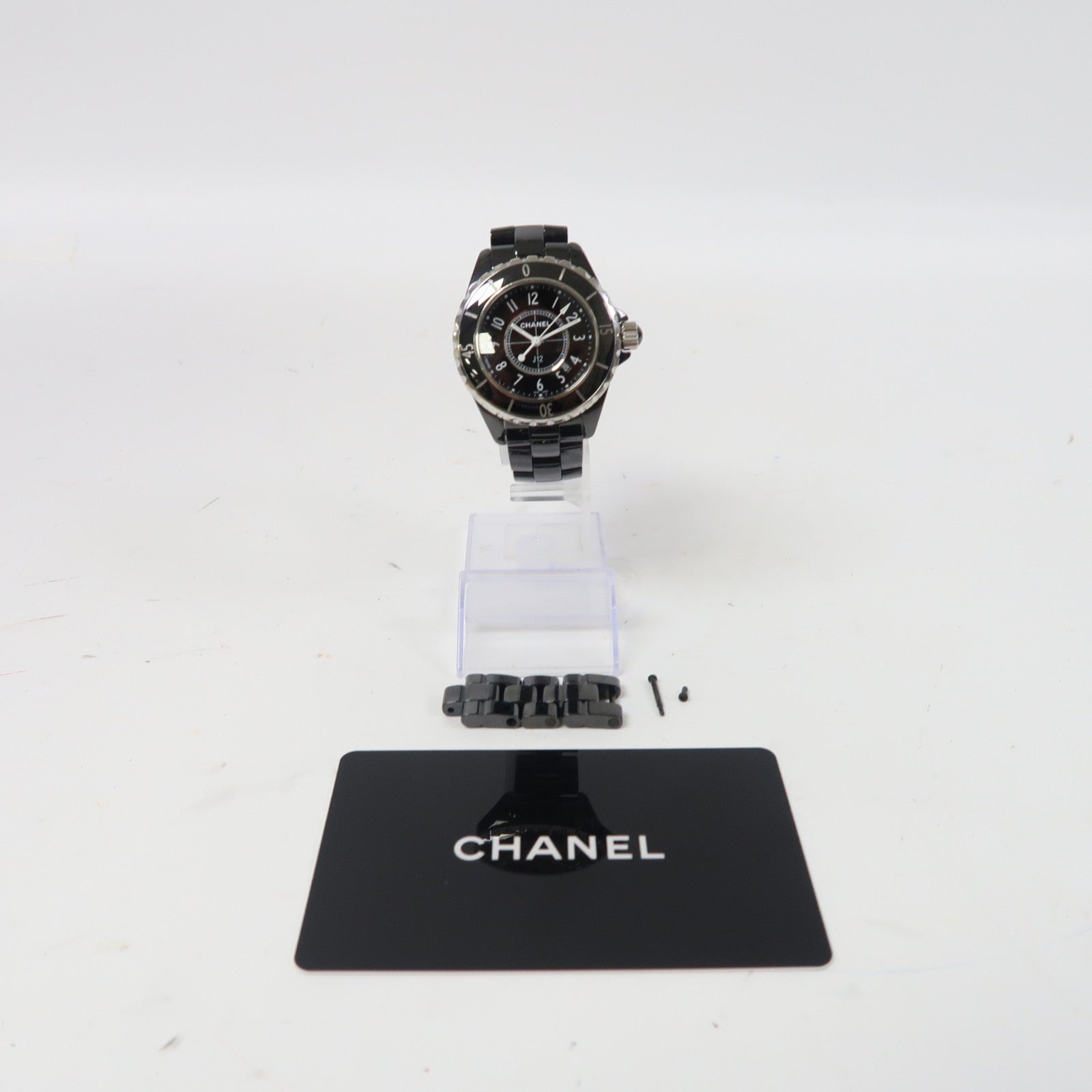 CHANEL J12陶瓷手錶石英機芯黑色