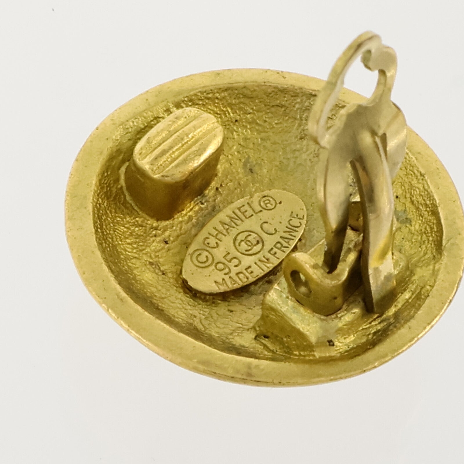 CHANEL 金屬Vintage Earrings耳環