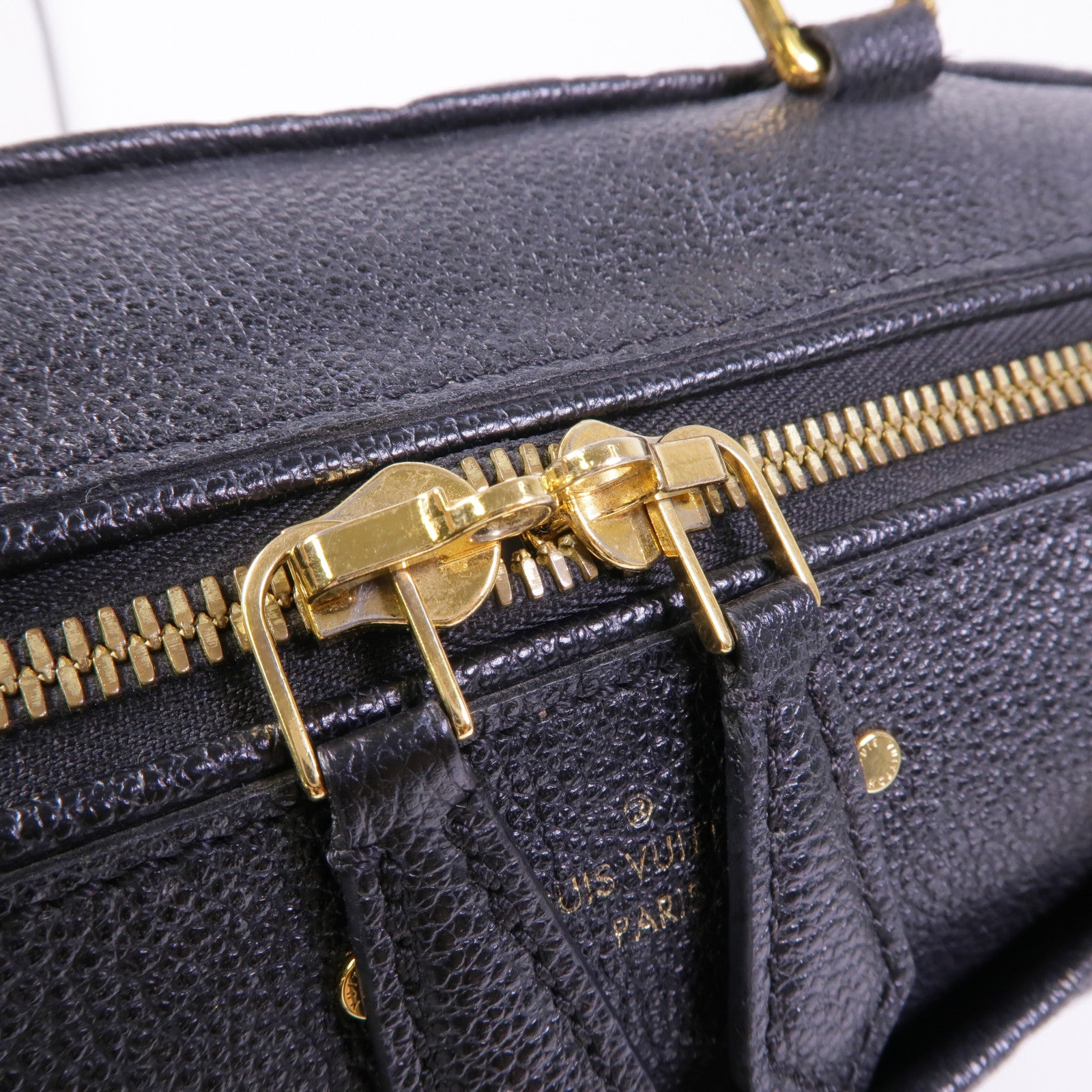 LOUIS VUITTON Monogram Empreinte Speedy Bandouliere 25金扣手挽肩背兩用袋