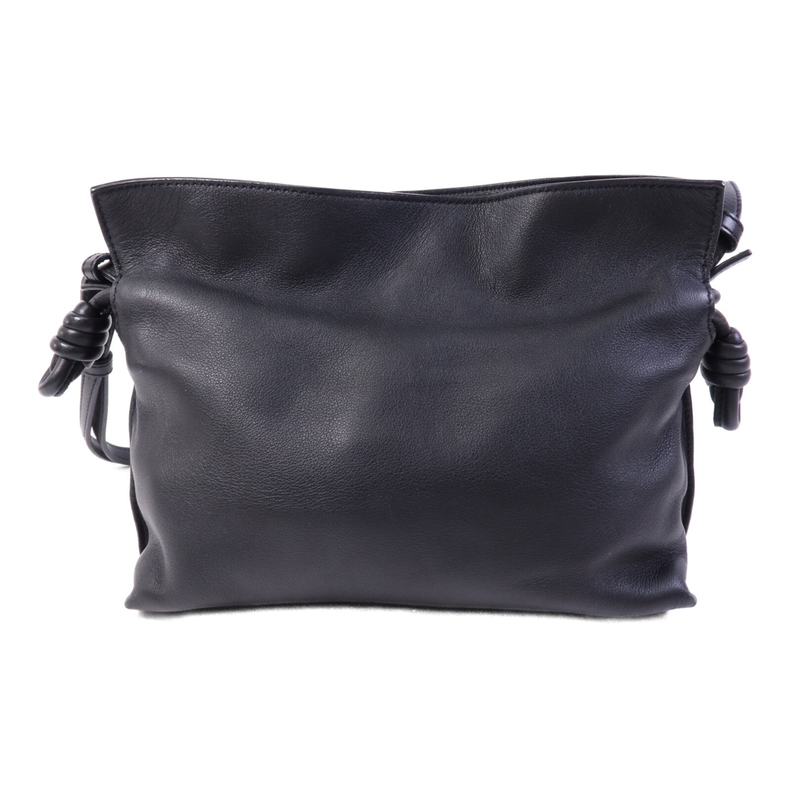 LOEWE 羊皮皮革Flamenco金扣肩背袋
