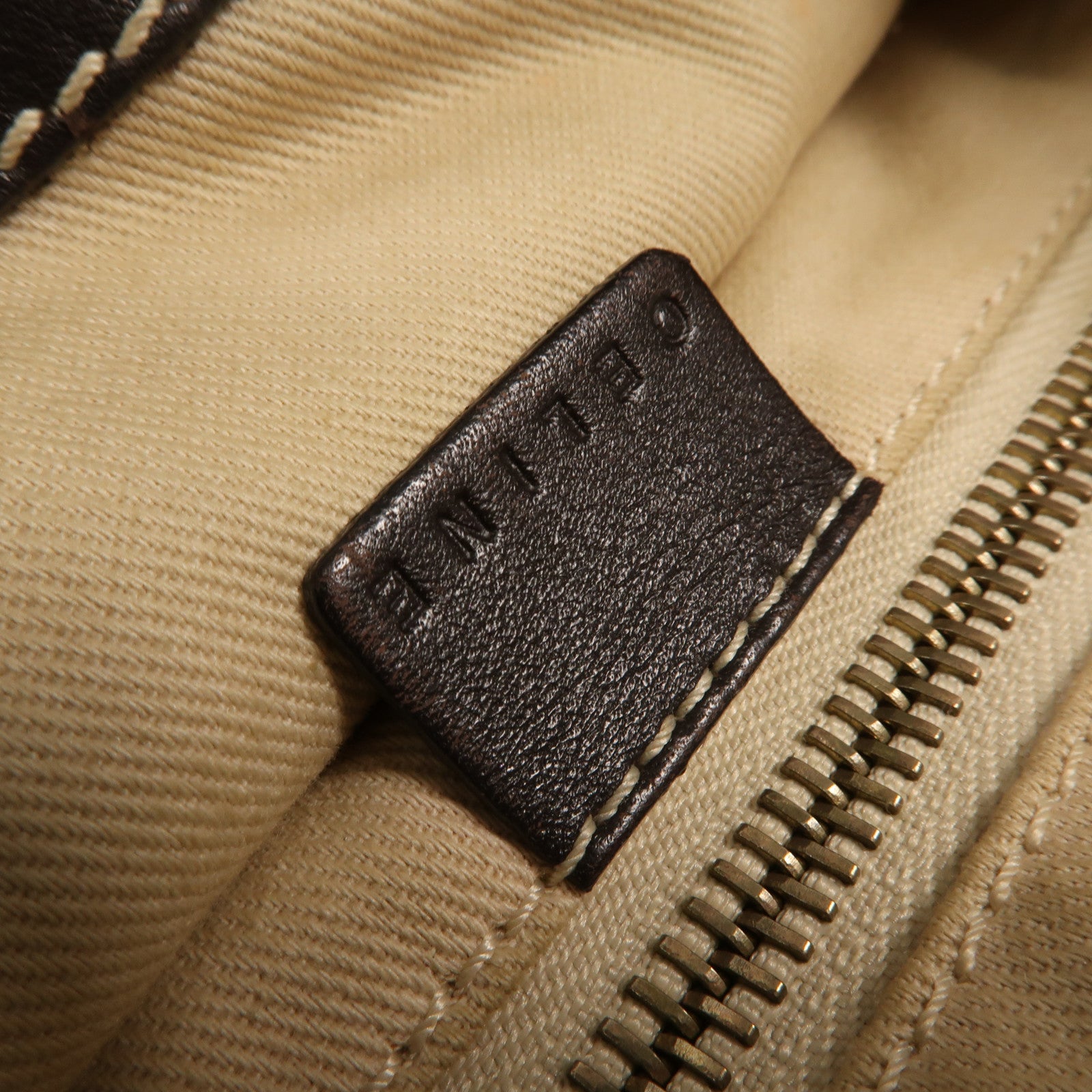 CELINE 帆布Vitage Shoulder Bag金扣肩背袋