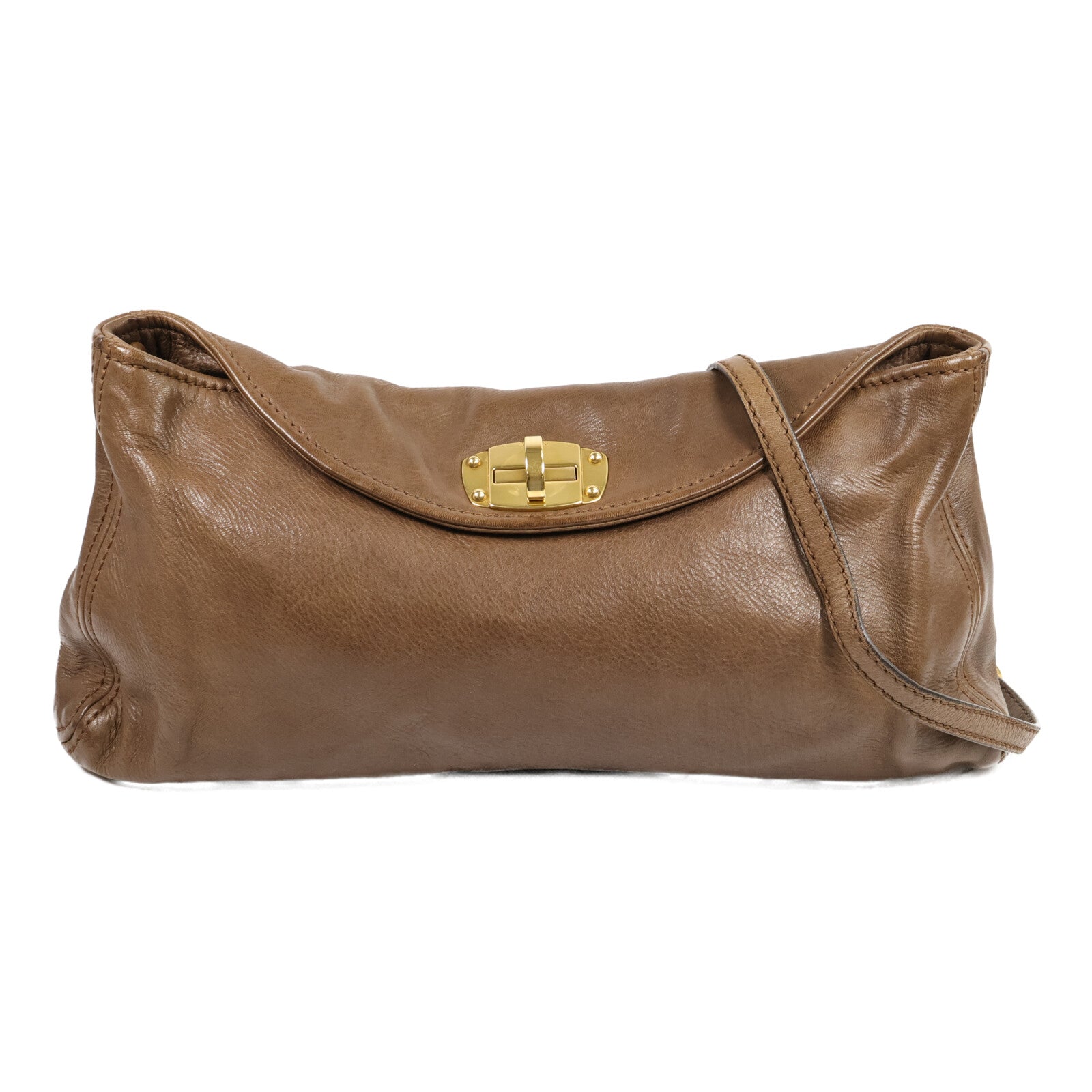 Miu Miu 牛皮皮革Shoulder Bag肩背袋