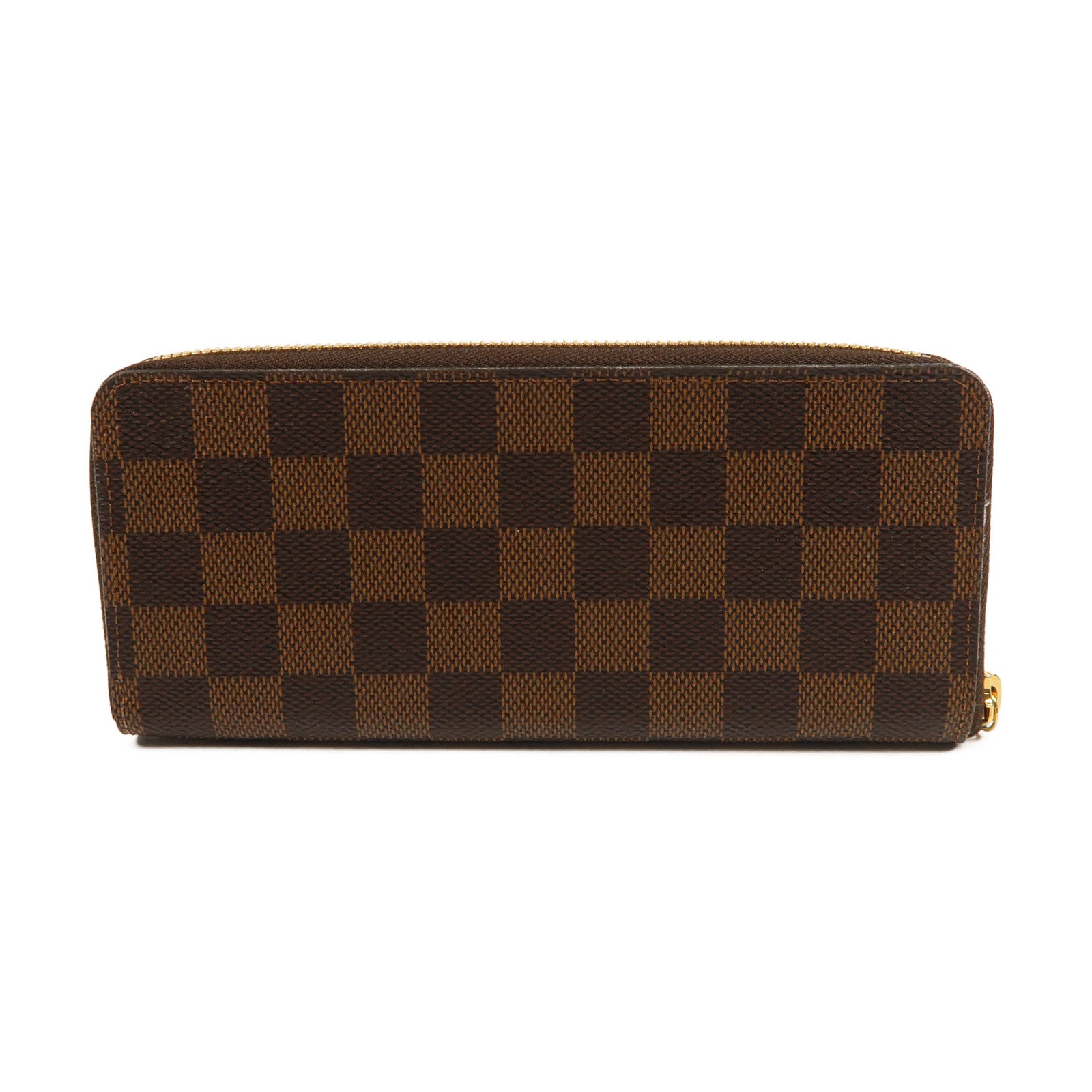 LOUIS VUITTON Damier Portefeuille Clemence金扣長錢包