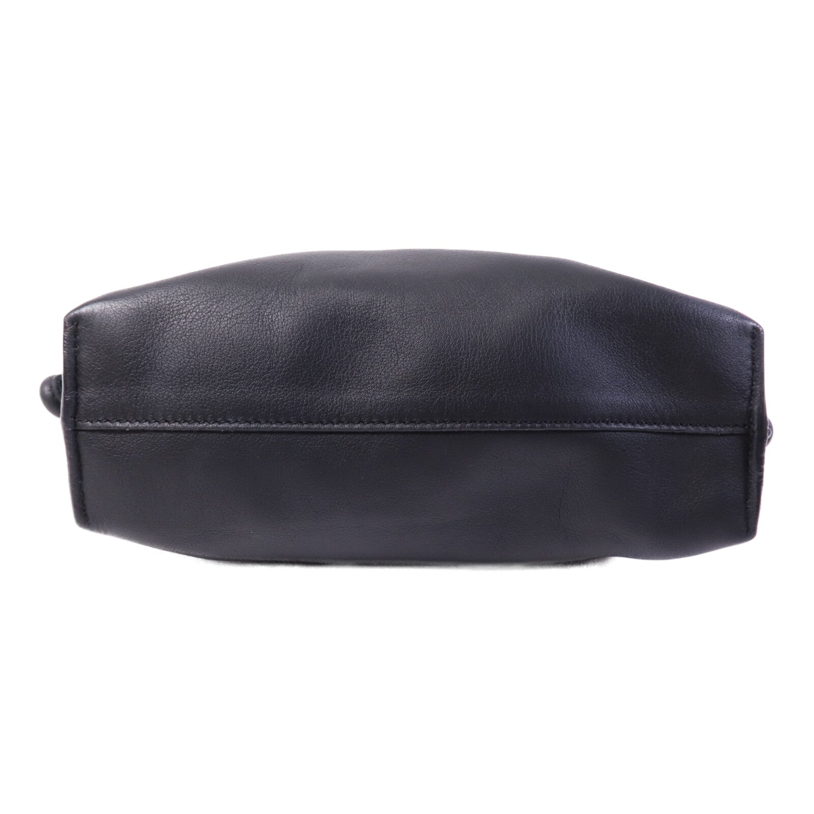 LOEWE 羊皮皮革Flamenco金扣肩背袋