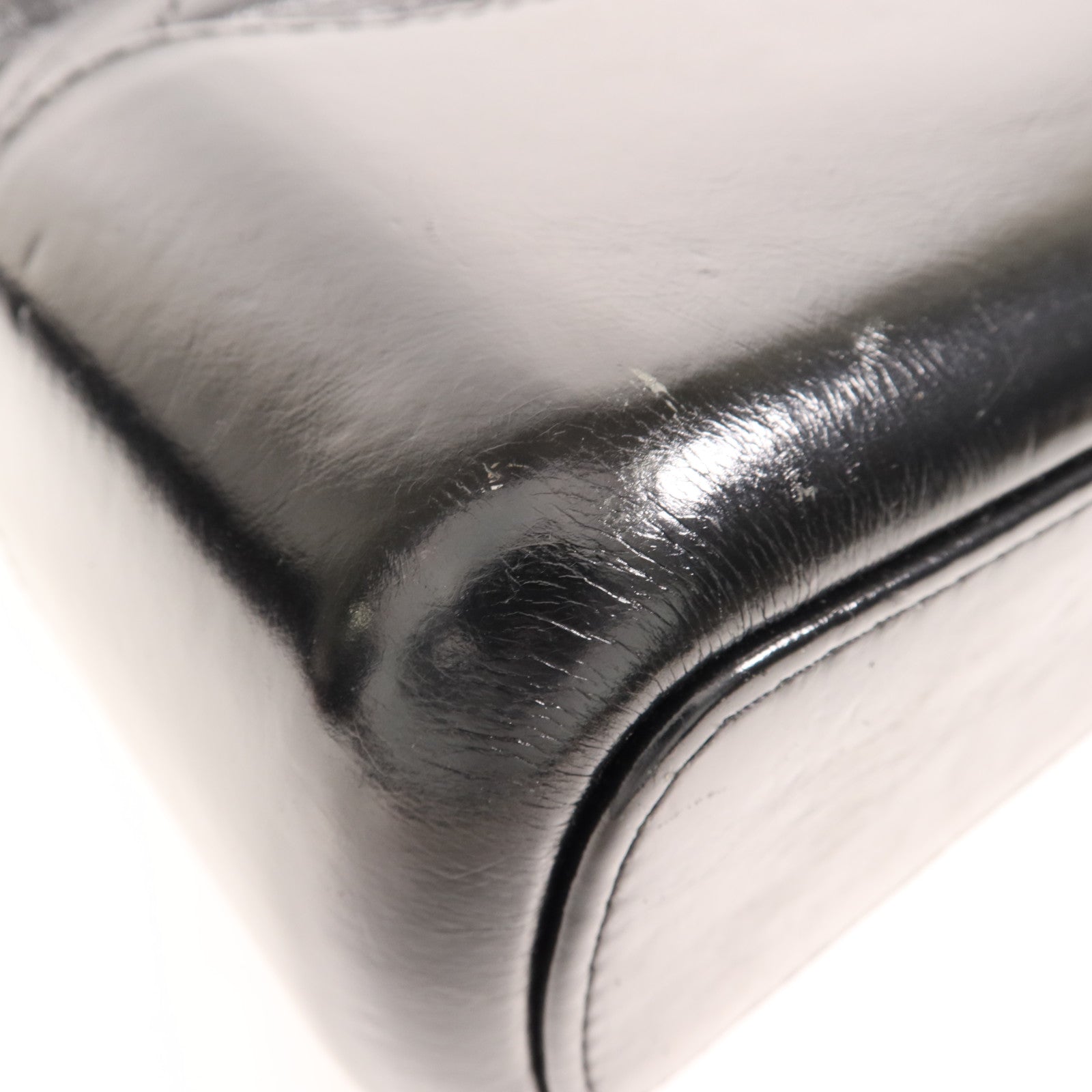 CHANEL 牛皮皮革Gabrielle Medium鏈帶肩背袋