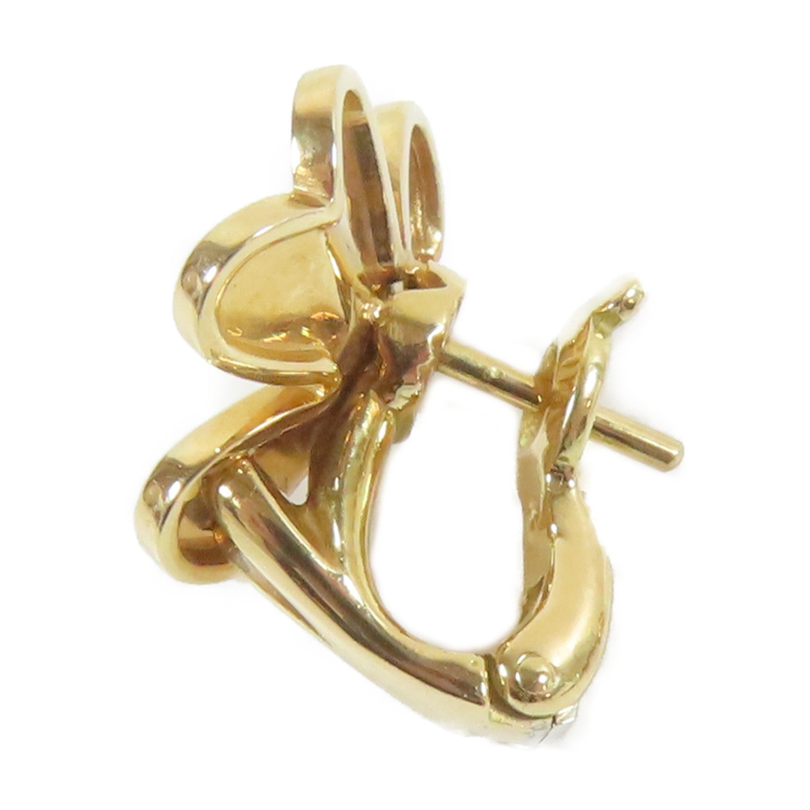 Van Cleef & Arpels 18K黃金Frivole Flower Small Model耳環金色