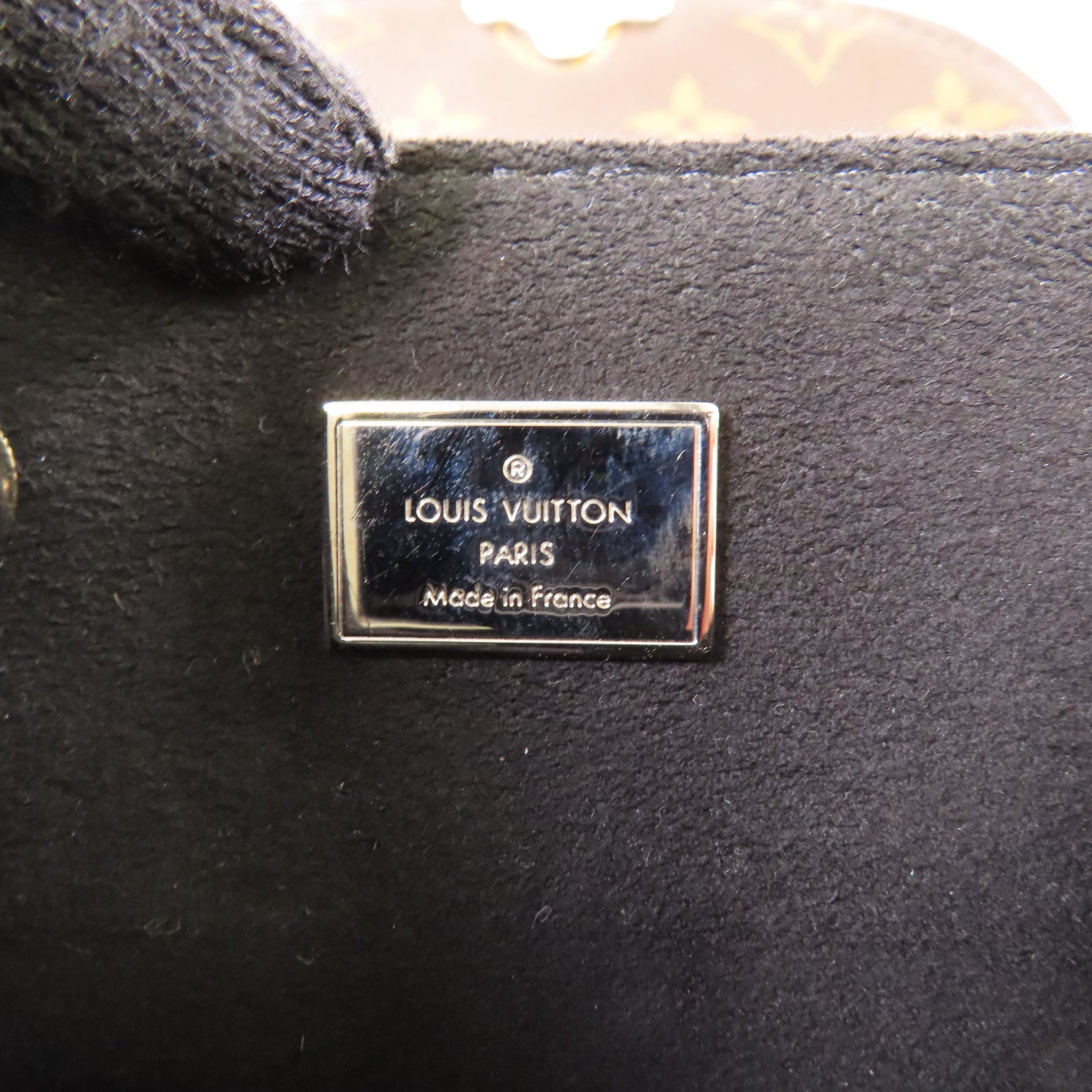 LOUIS VUITTON LV SHW Hot Springs M55769 Monogram Vernis Brown Black