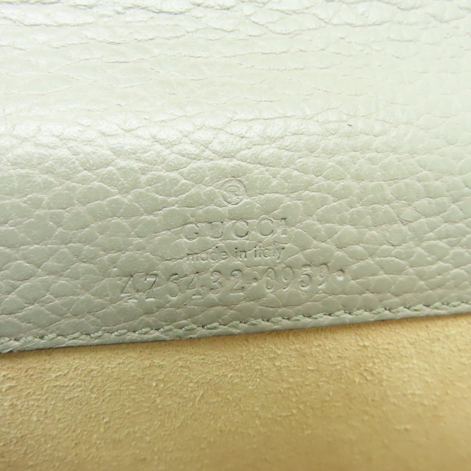 GUCCI **【激減優惠】牛皮皮革Dionysus銀扣鏈帶肩背袋灰色