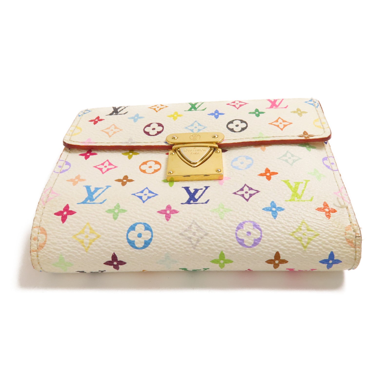 LOUIS VUITTON Monogram Multicolore Koala Wallet金扣錢包