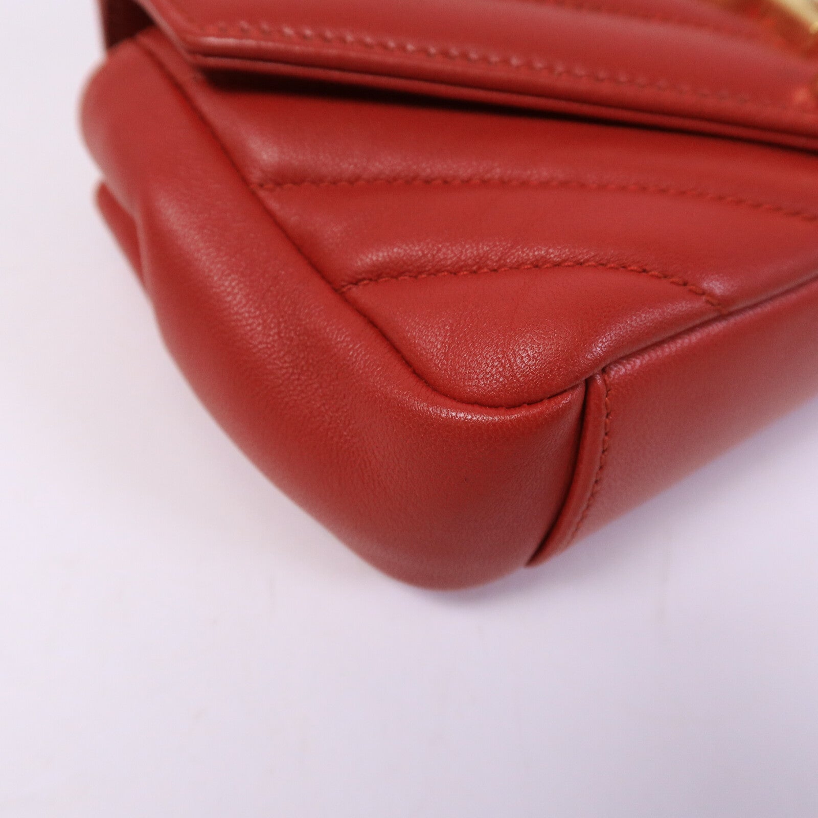 SAINT LAURENT 牛皮皮革Classic Baby鏈帶肩背袋