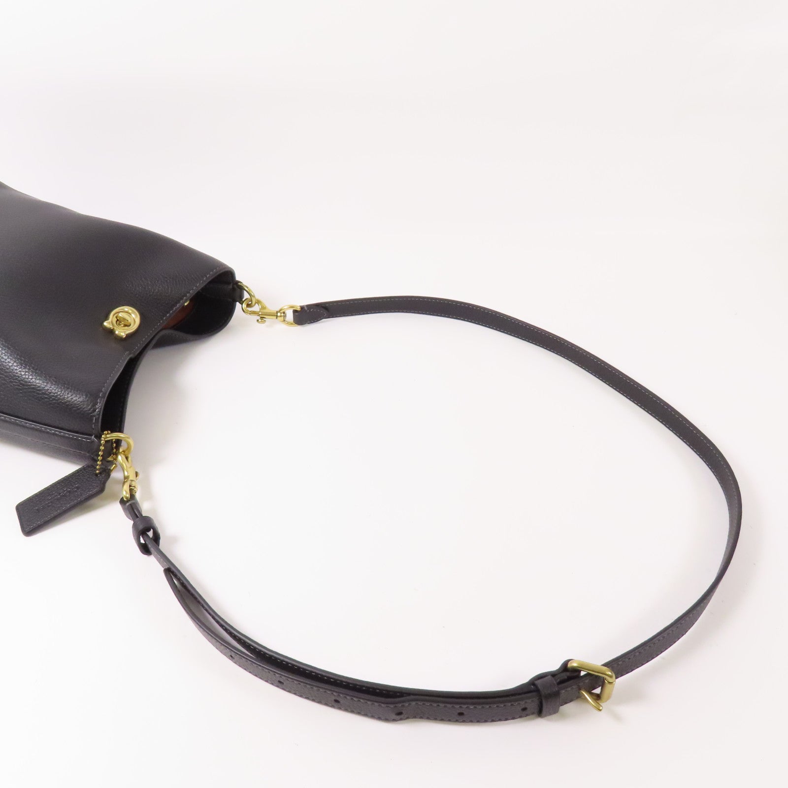 COACH 【激減優惠】牛皮皮革Willow 19金扣手挽肩背兩用袋