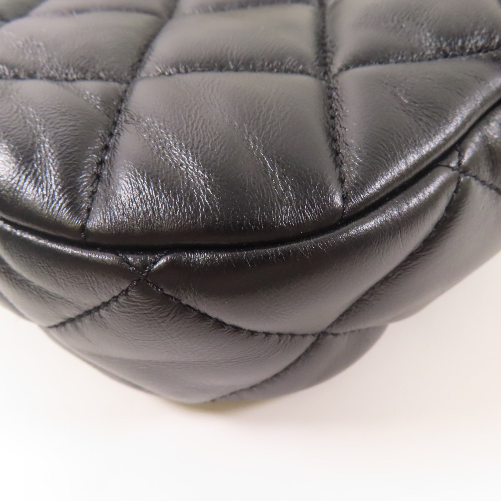 CHANEL【激減優惠】 羊皮皮革Shoulder Bag金扣鏈帶手挽肩背兩用袋