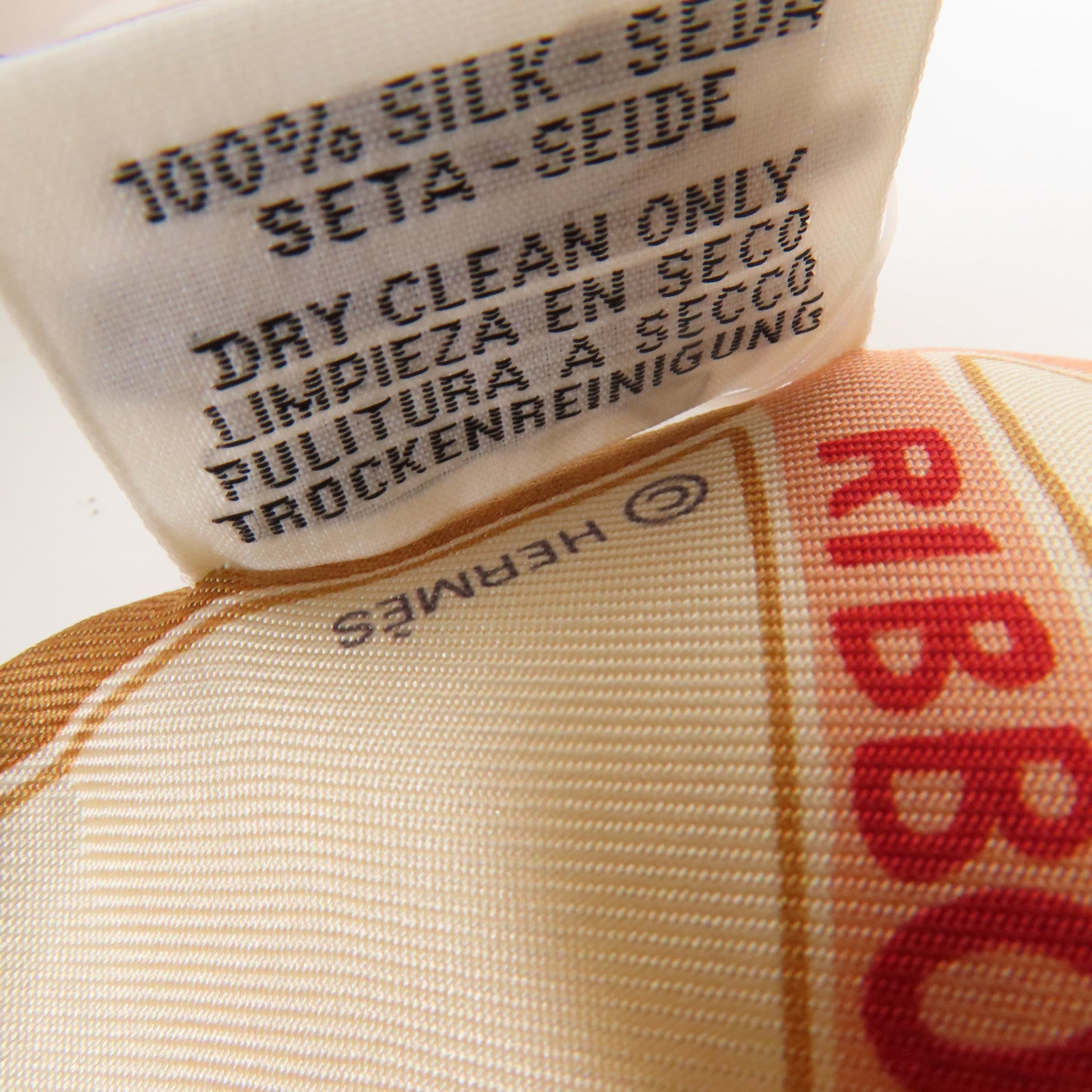 HERMES 絲質Twilly絲巾