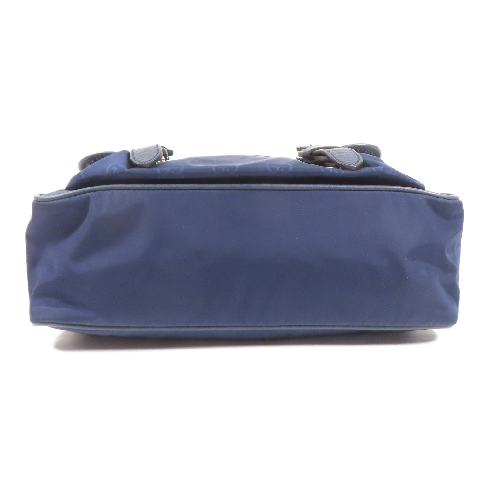 GUCCI 尼龍Shoulder Bag銀扣肩背袋
