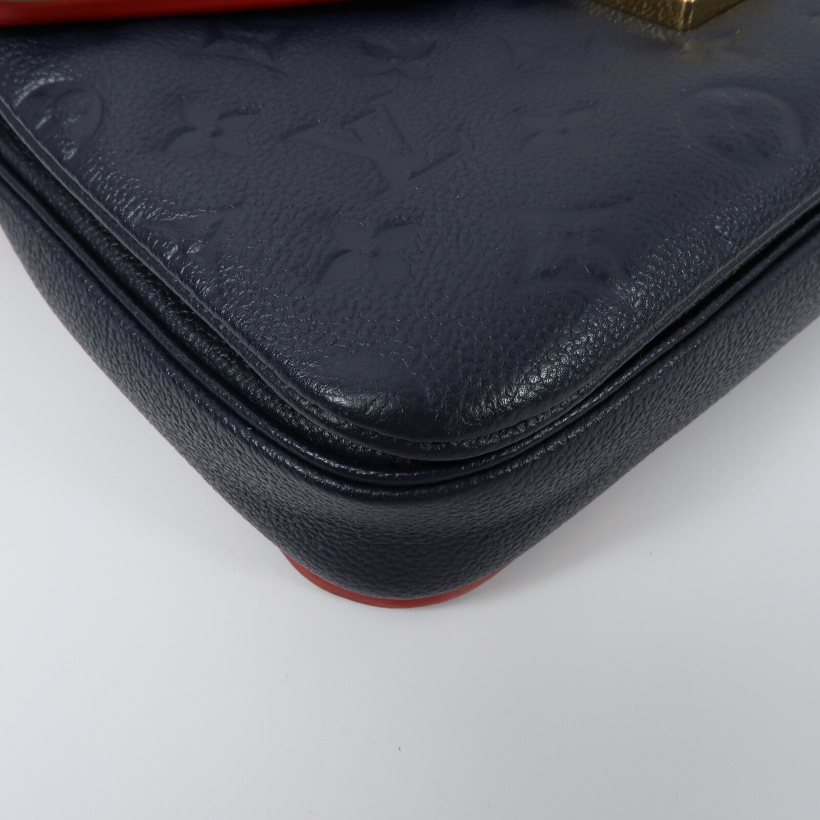 LOUIS VUITTON Monogram Empreinte Pochette Metis手挽肩背兩用袋