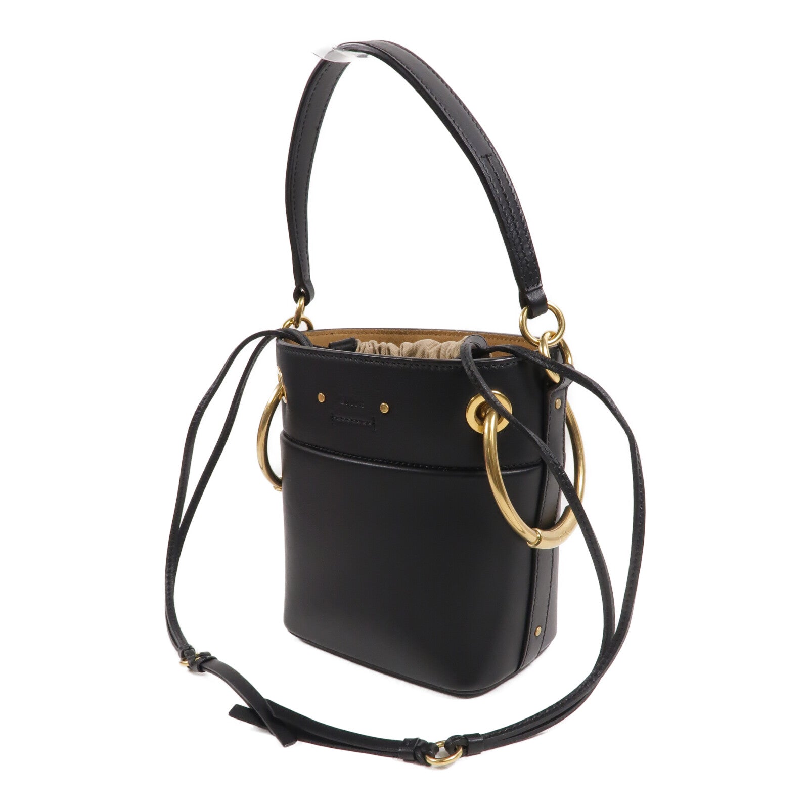 Chloe 牛皮皮革Roy Bucket手挽肩背兩用袋