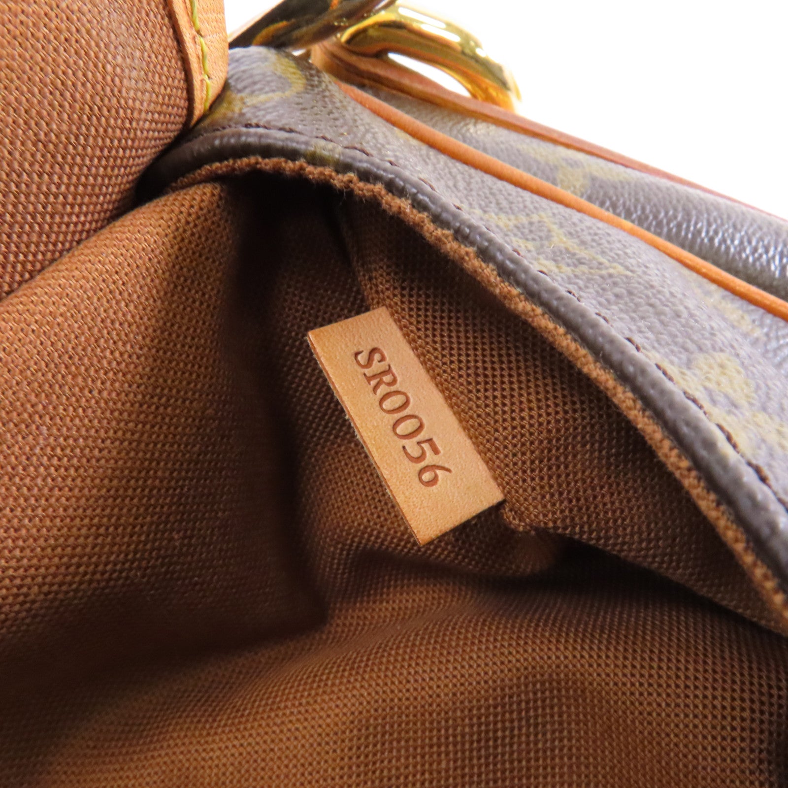 LOUIS VUITTON Monogram Mini Croisette Tulum PM金扣肩背袋啡色