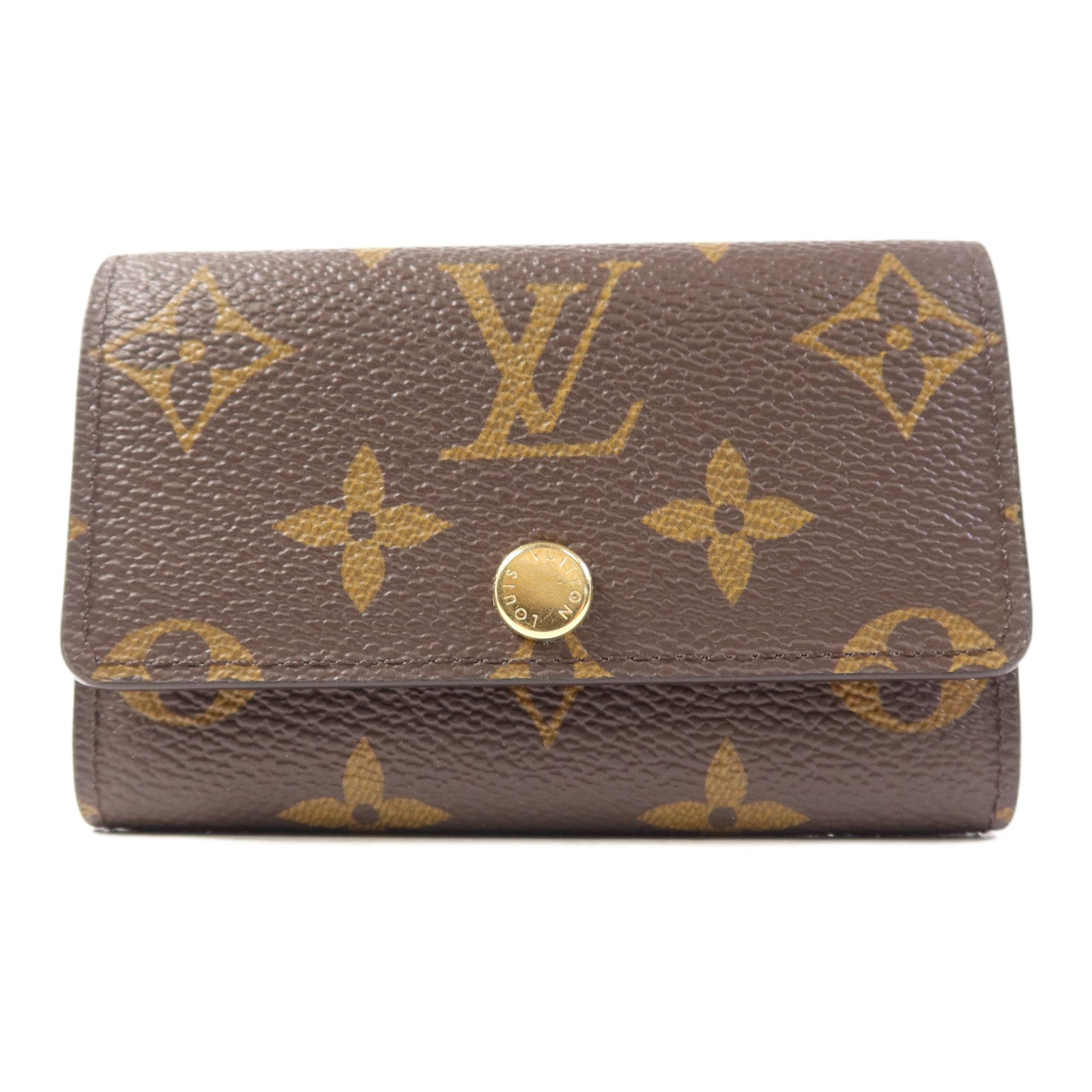 LOUIS VUITTON Monogram 6 Key Holder金扣鎖匙包