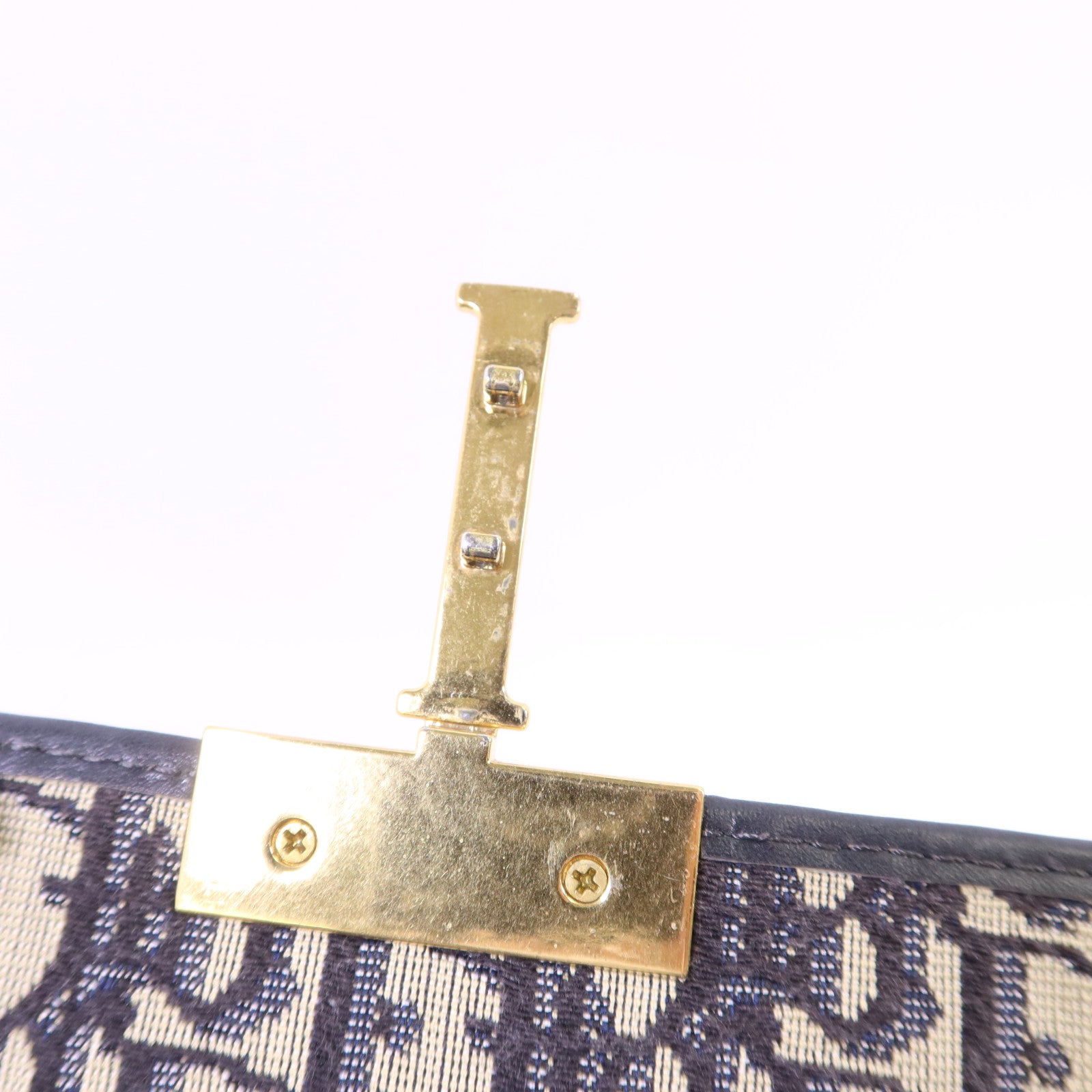 Dior 帆布Montaigne金扣肩背袋