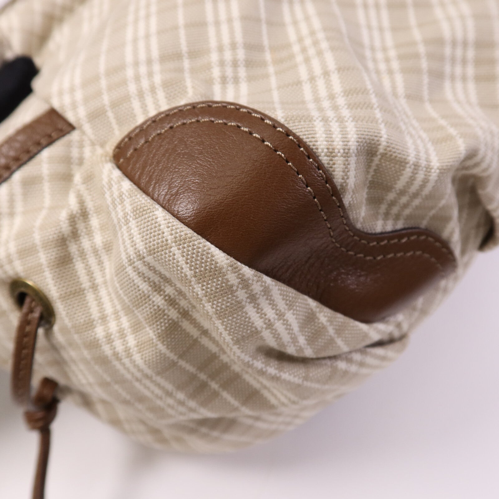 BURBERRY 帆布2 Way Shoulder Bag金扣手挽肩背兩用袋