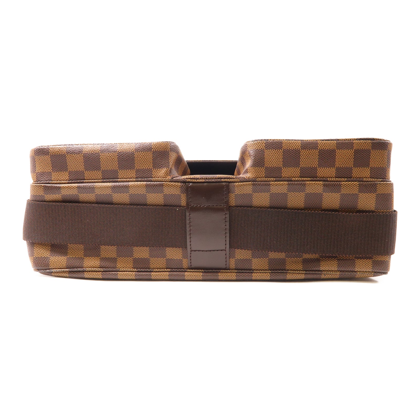 LOUIS VUITTON Damier Broadway金扣手挽肩背兩用袋啡色