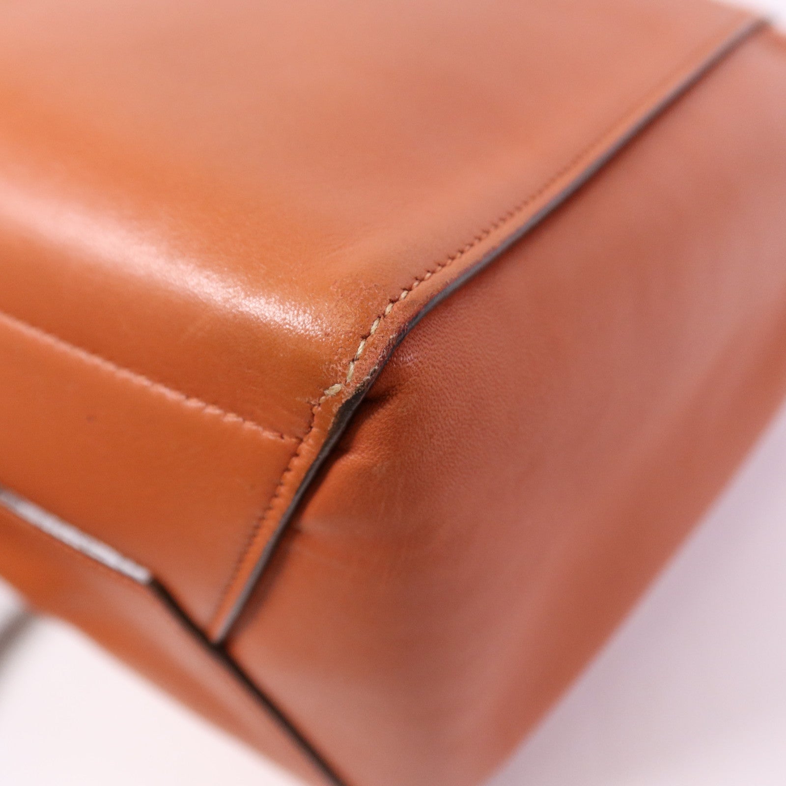 CELINE 牛皮皮革Shoulder Bag金扣肩背袋