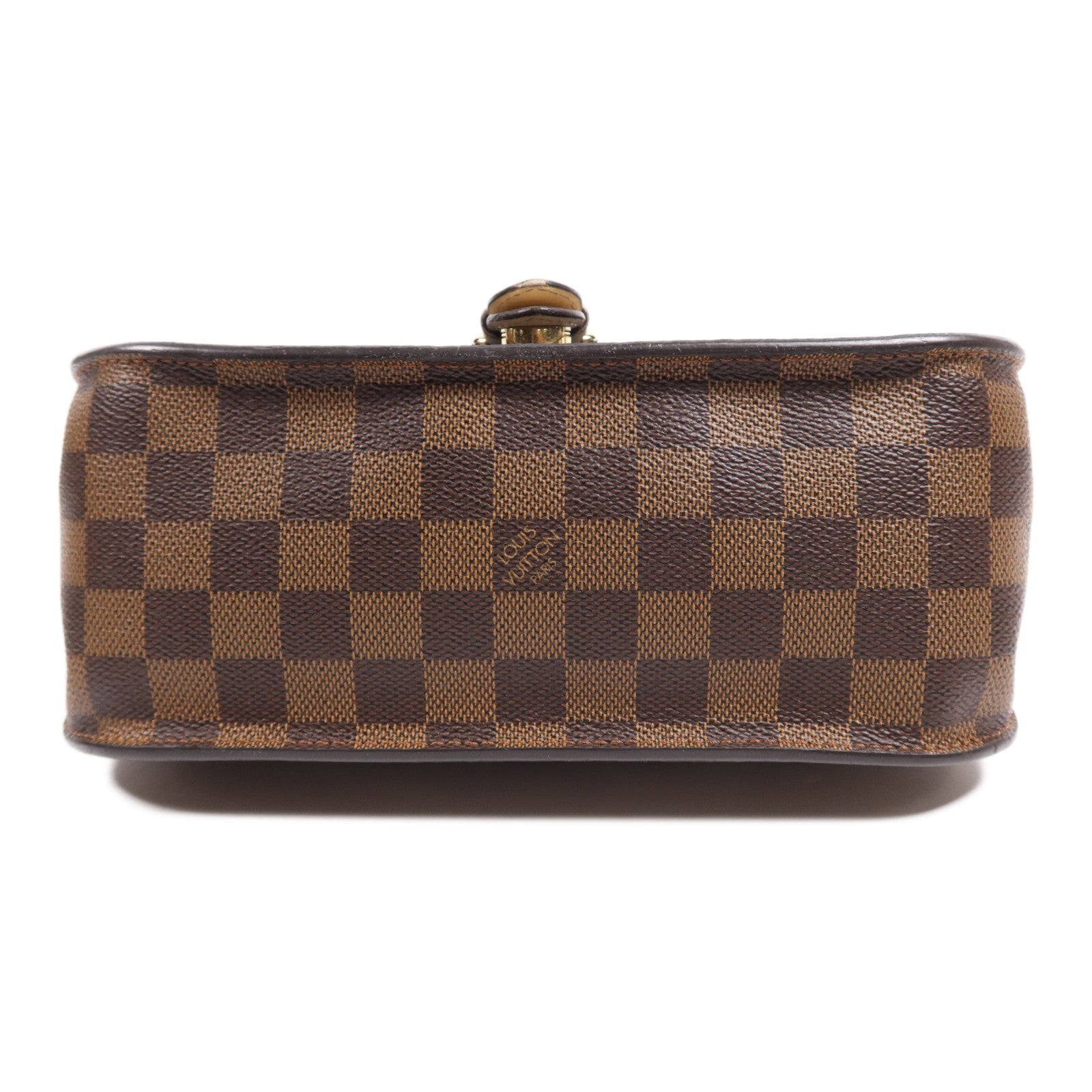 LOUIS VUITTON Damier Beaumarchais金扣手挽肩背兩用袋