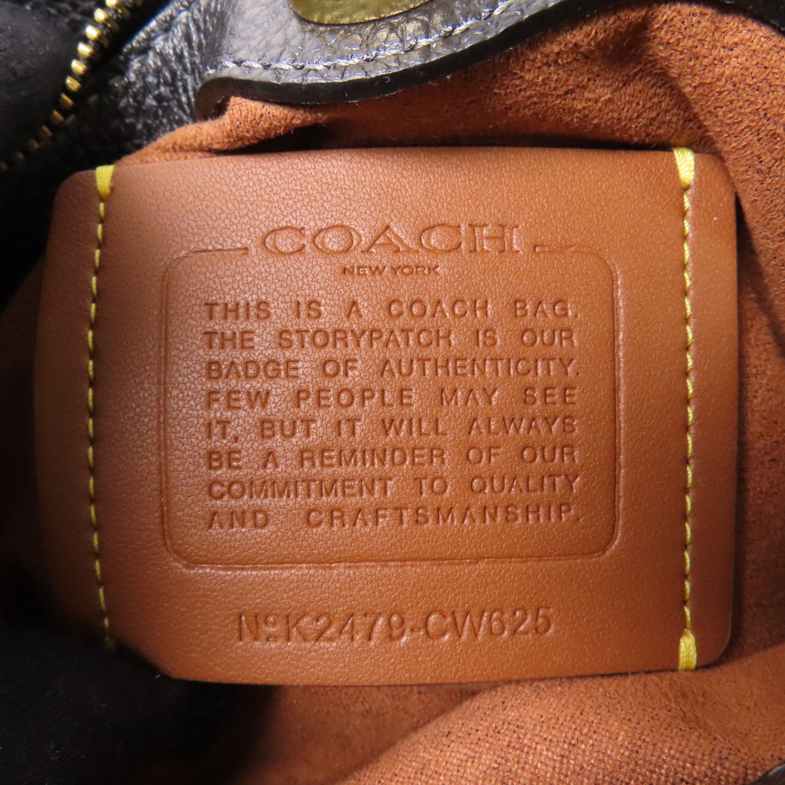 COACH 牛皮皮革Willow 19金扣手挽肩背兩用袋