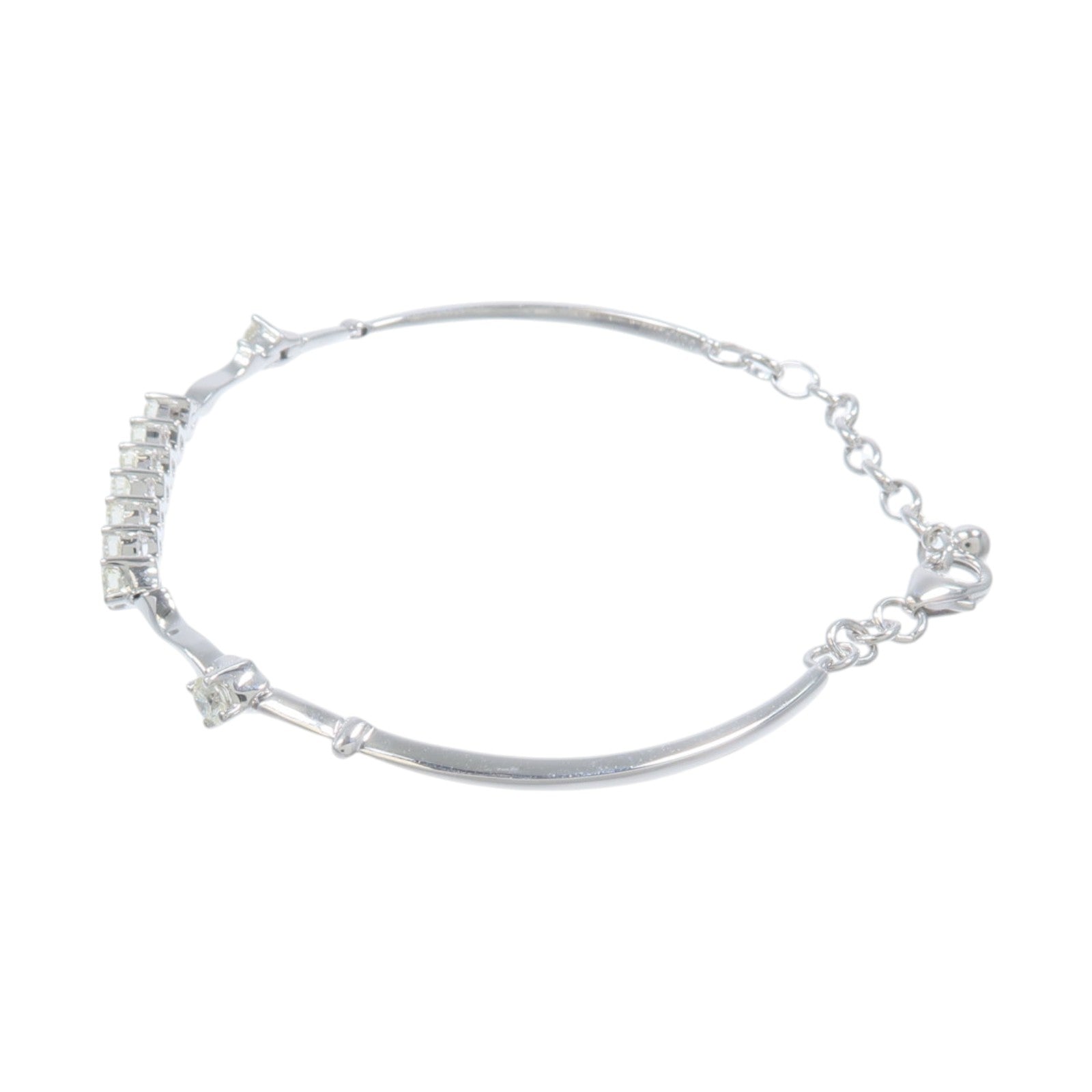 JEWELRY 18K白金Diamond Bracelet鑽石手鏈