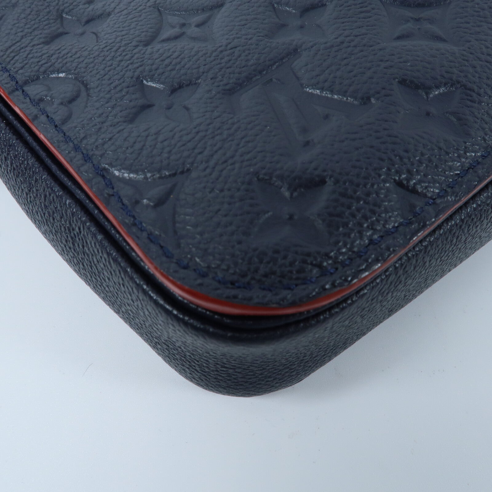 LOUIS VUITTON Monogram Empreinte Pochette Metis手挽肩背兩用袋