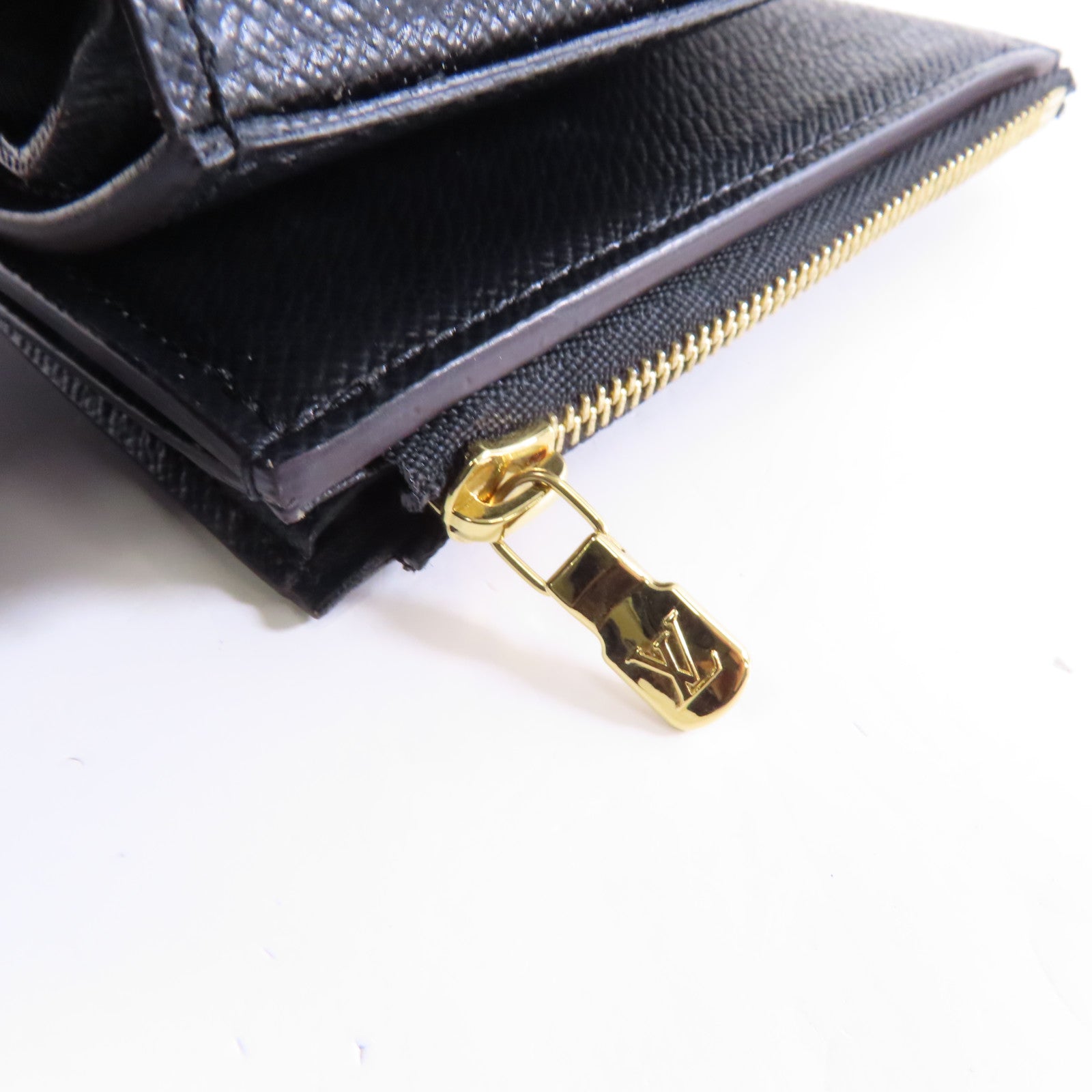 LOUIS VUITTON Monogram Giant Reverse Wallet金扣錢包棕色