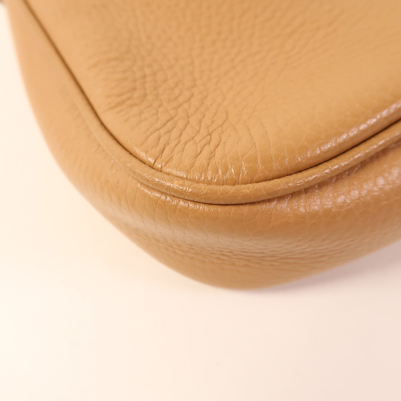 GUCCI GG GHW Chain Shoulder Bag 536224 Calfskin Leather Brown