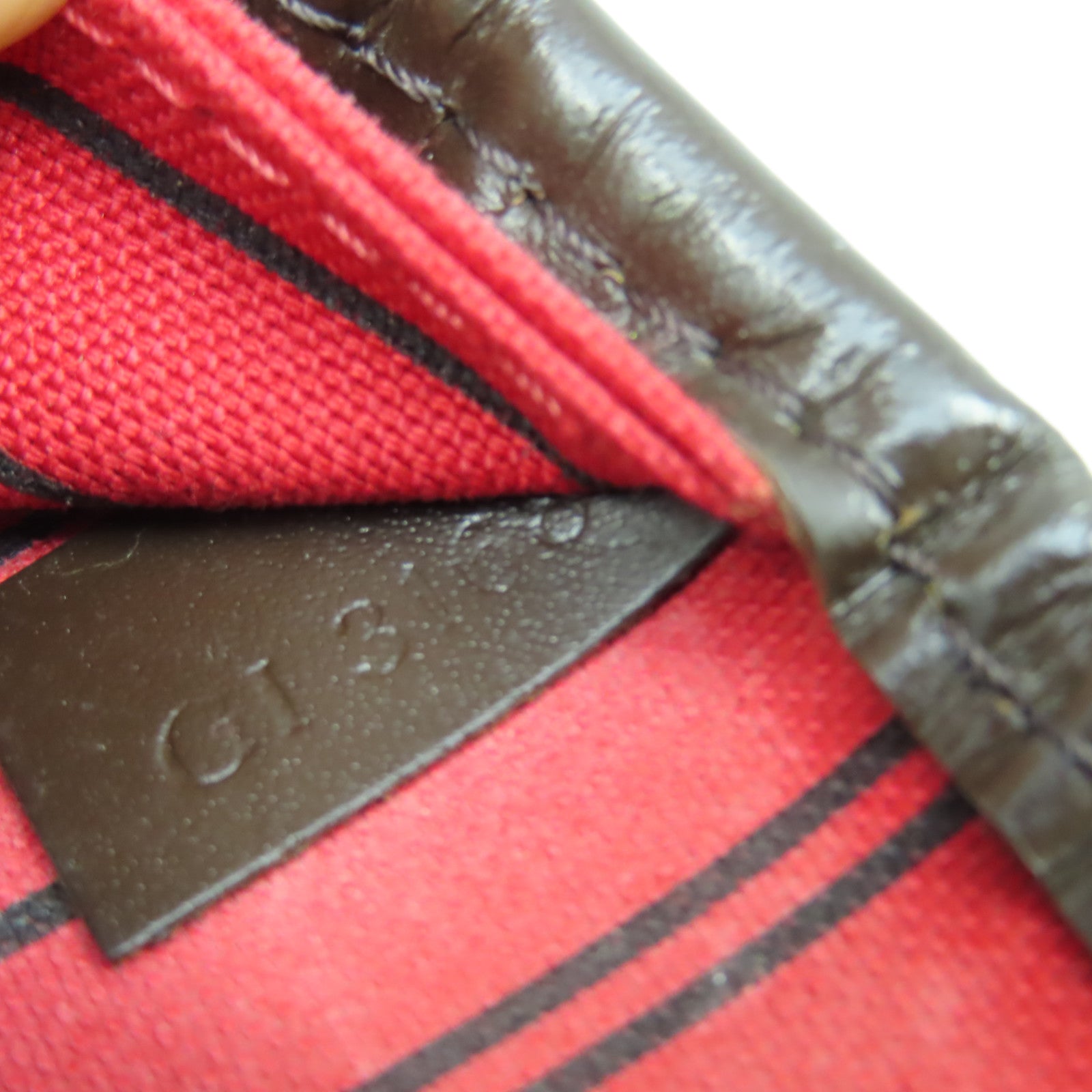 LOUIS VUITTON 【激減優惠】Damier Neverfull MM金扣手挽袋啡色