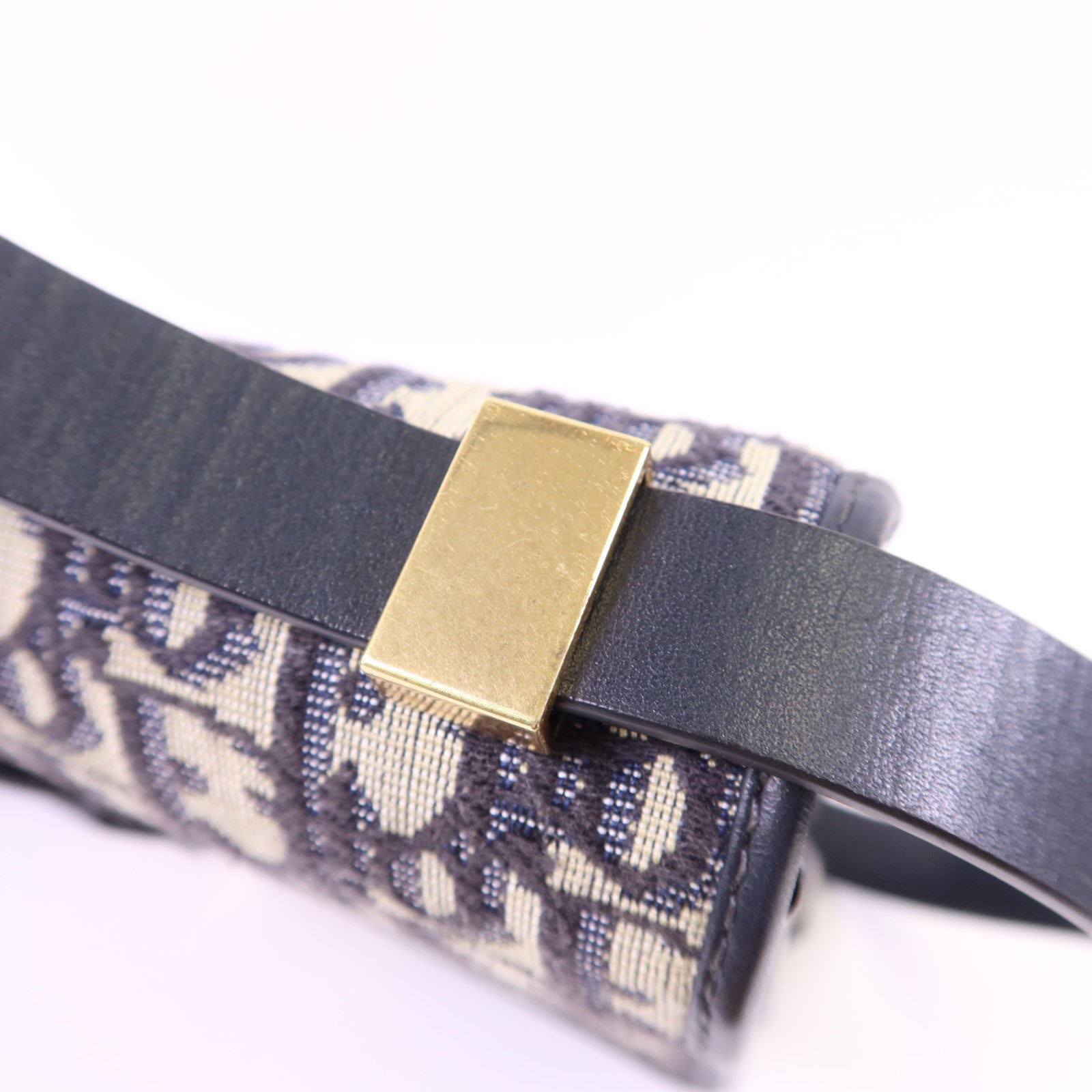 Dior 帆布Montaigne金扣肩背袋