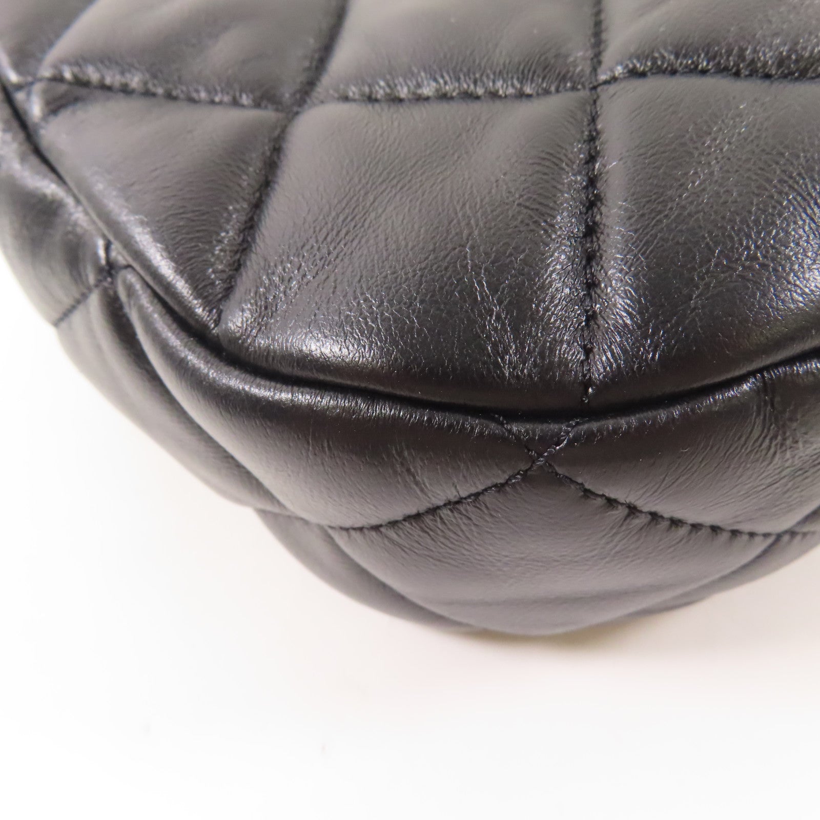 CHANEL【激減優惠】 羊皮皮革Shoulder Bag金扣鏈帶手挽肩背兩用袋