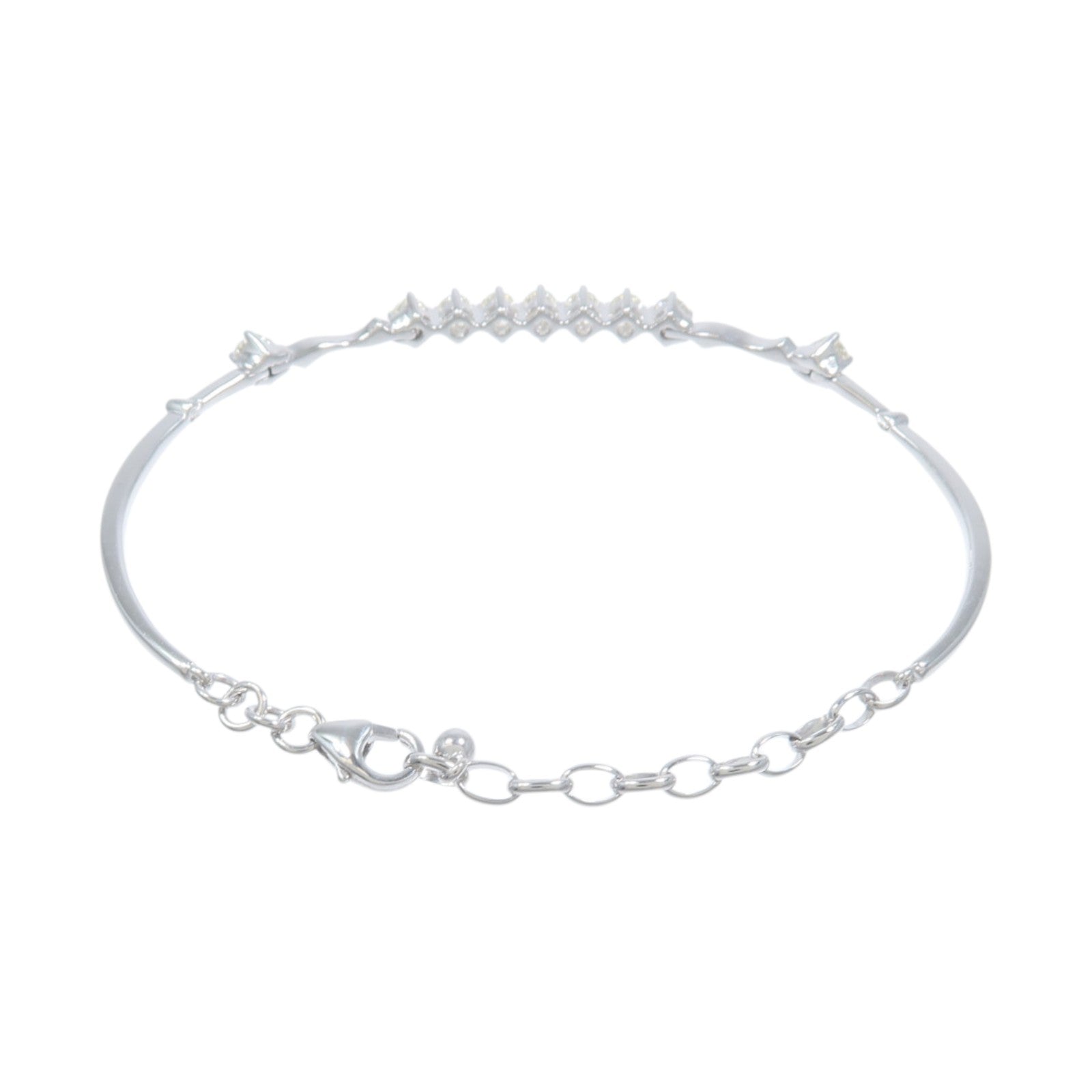 JEWELRY 18K白金Diamond Bracelet鑽石手鏈